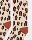 Chaussettes - Mi-bas à imprimé léopard