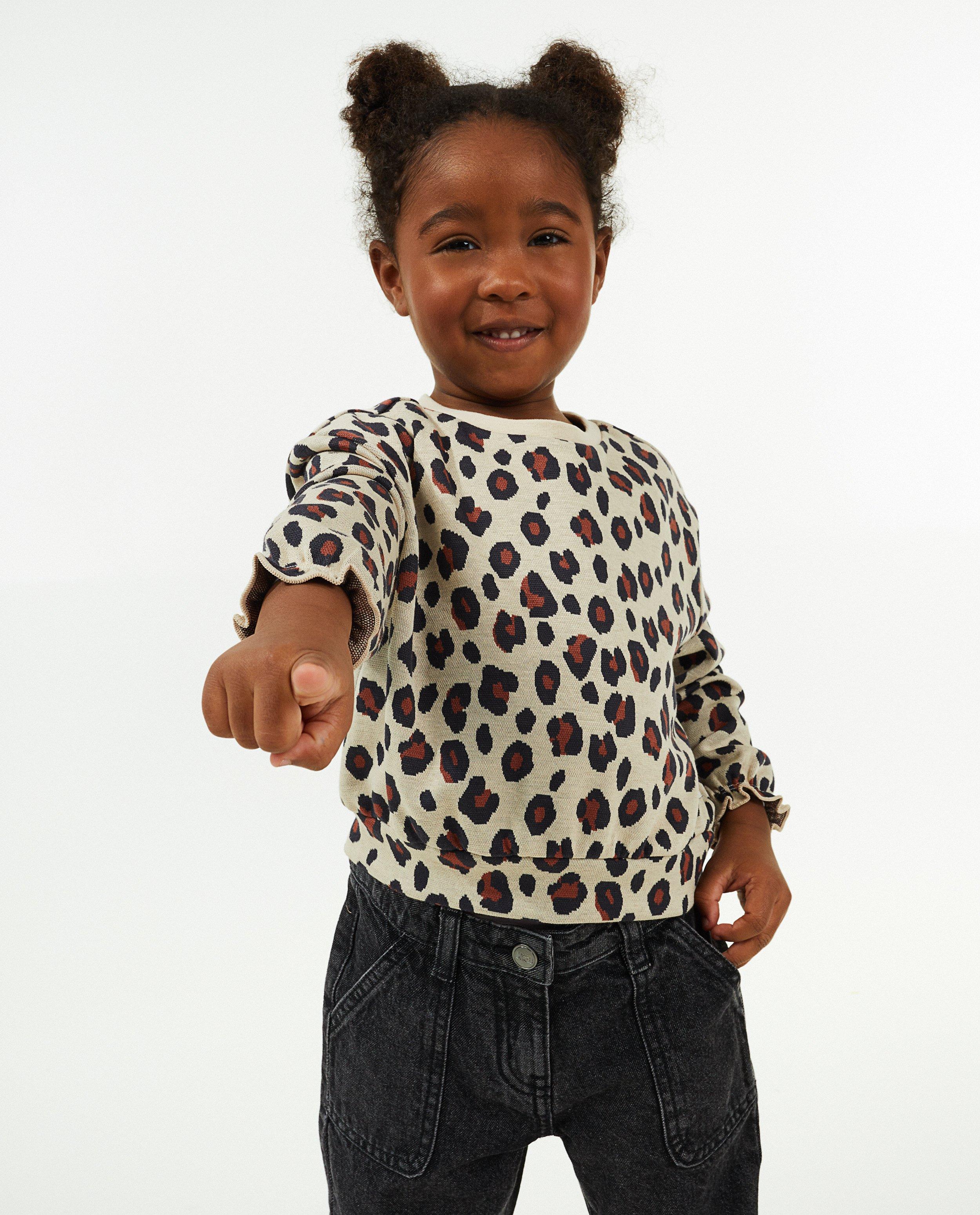 Sweaters - Sweater met luipaardprint