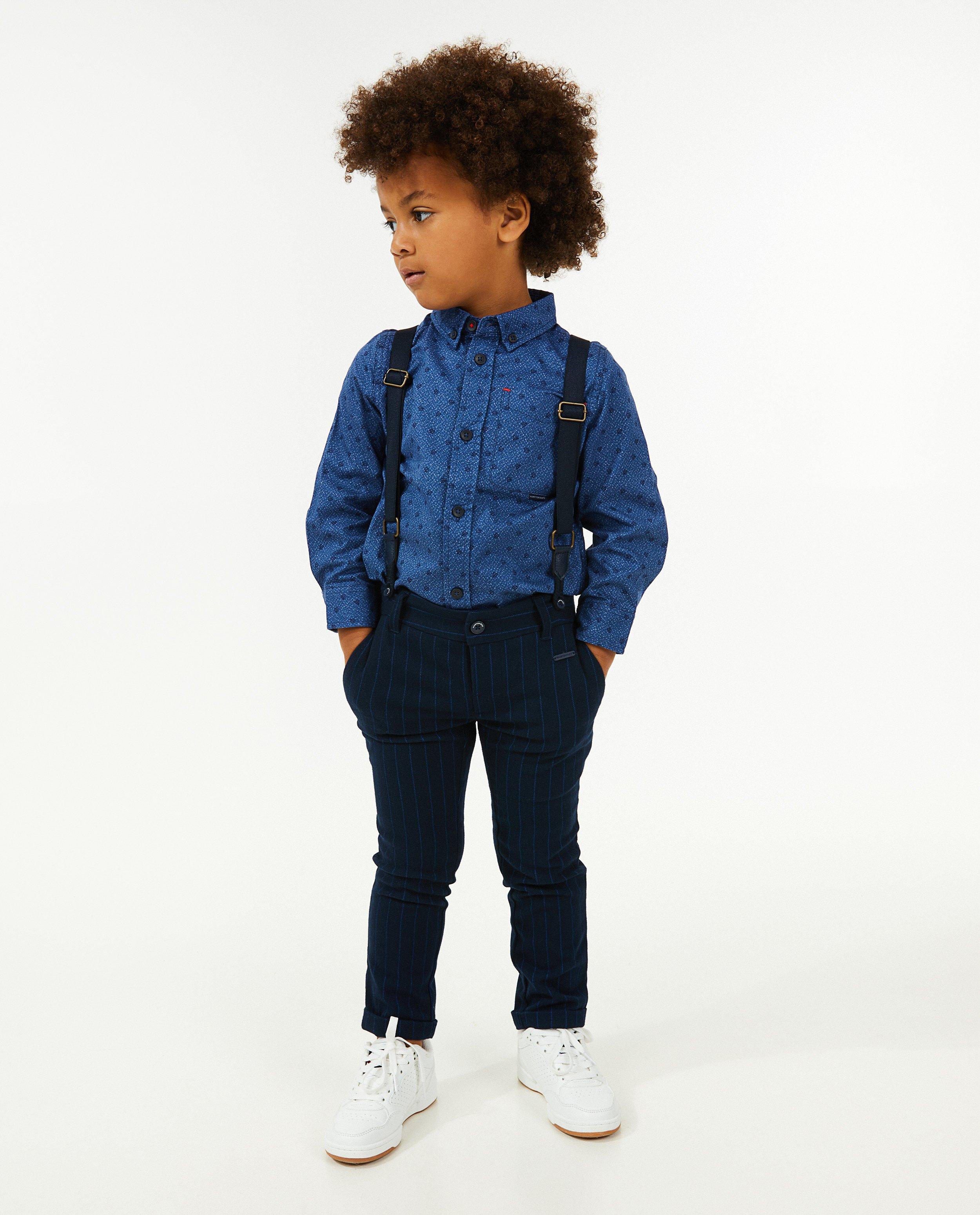 Pantalon bleu à rayures - null - Hampton Bays