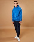 Blauwe hoodie met print - null - CKS Kids