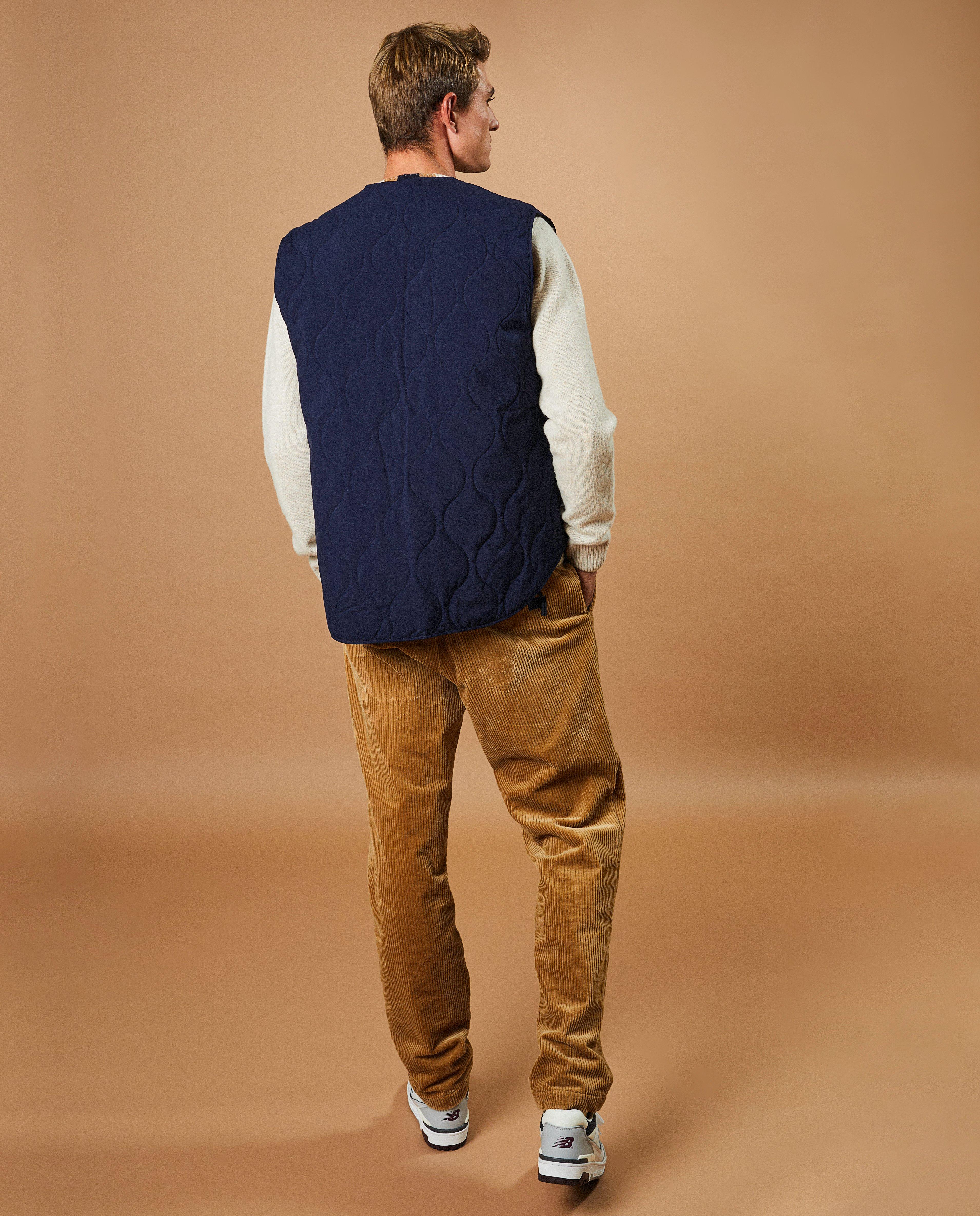 Cardigan - Bodywarmer met quilted patroon