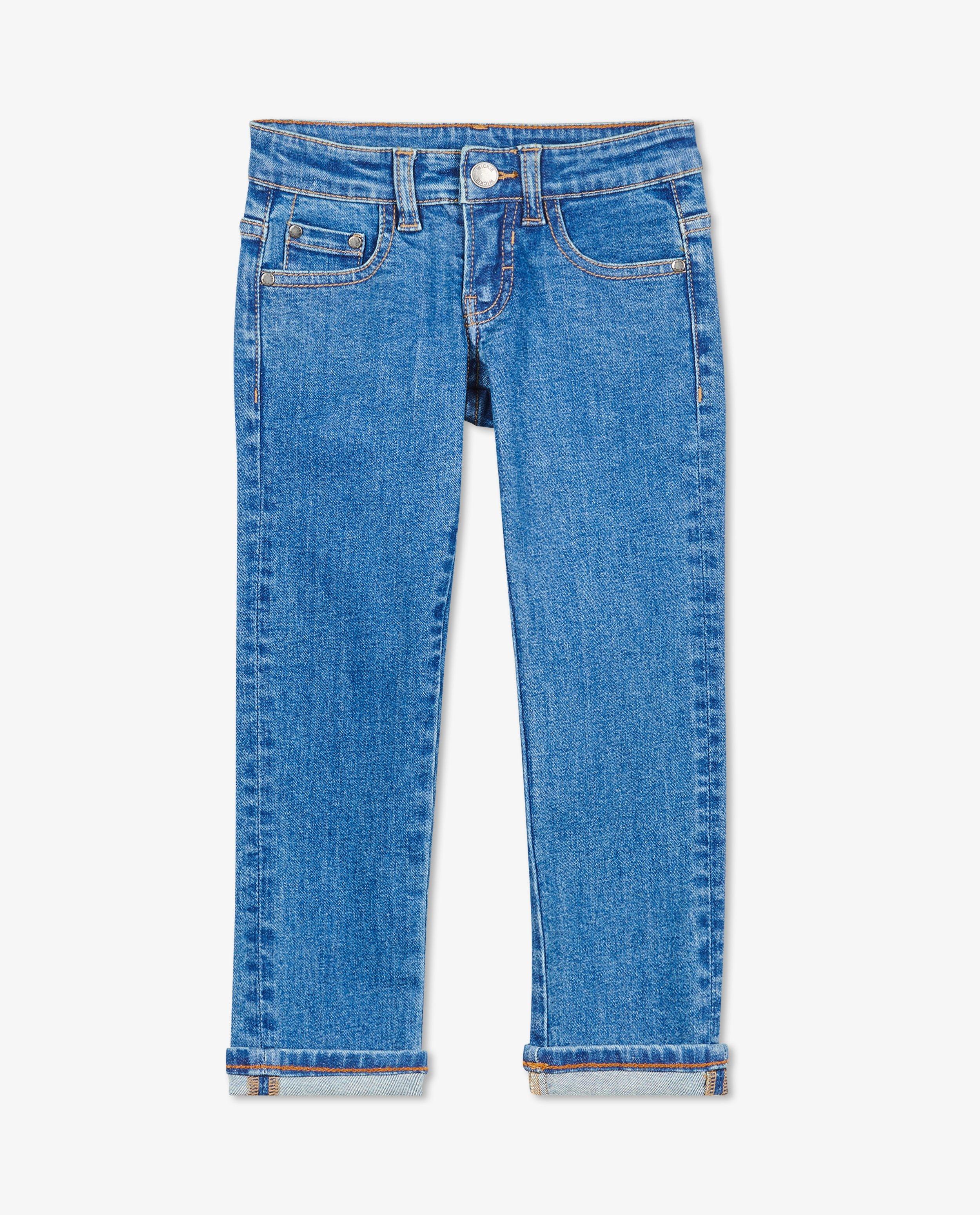 Jeans - Jeans bleu straight fit