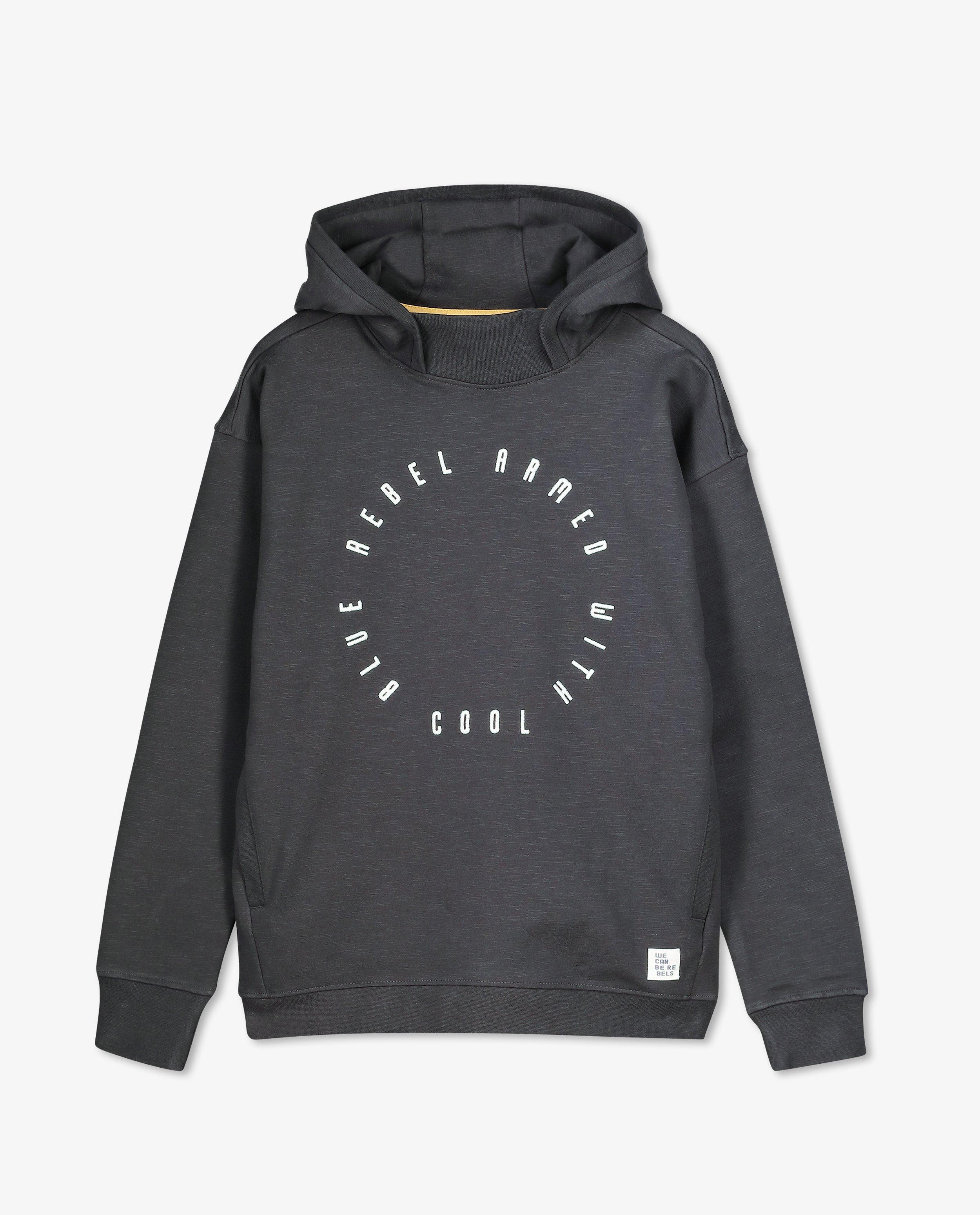 Hoodie met opschrift - null - Blue Rebel