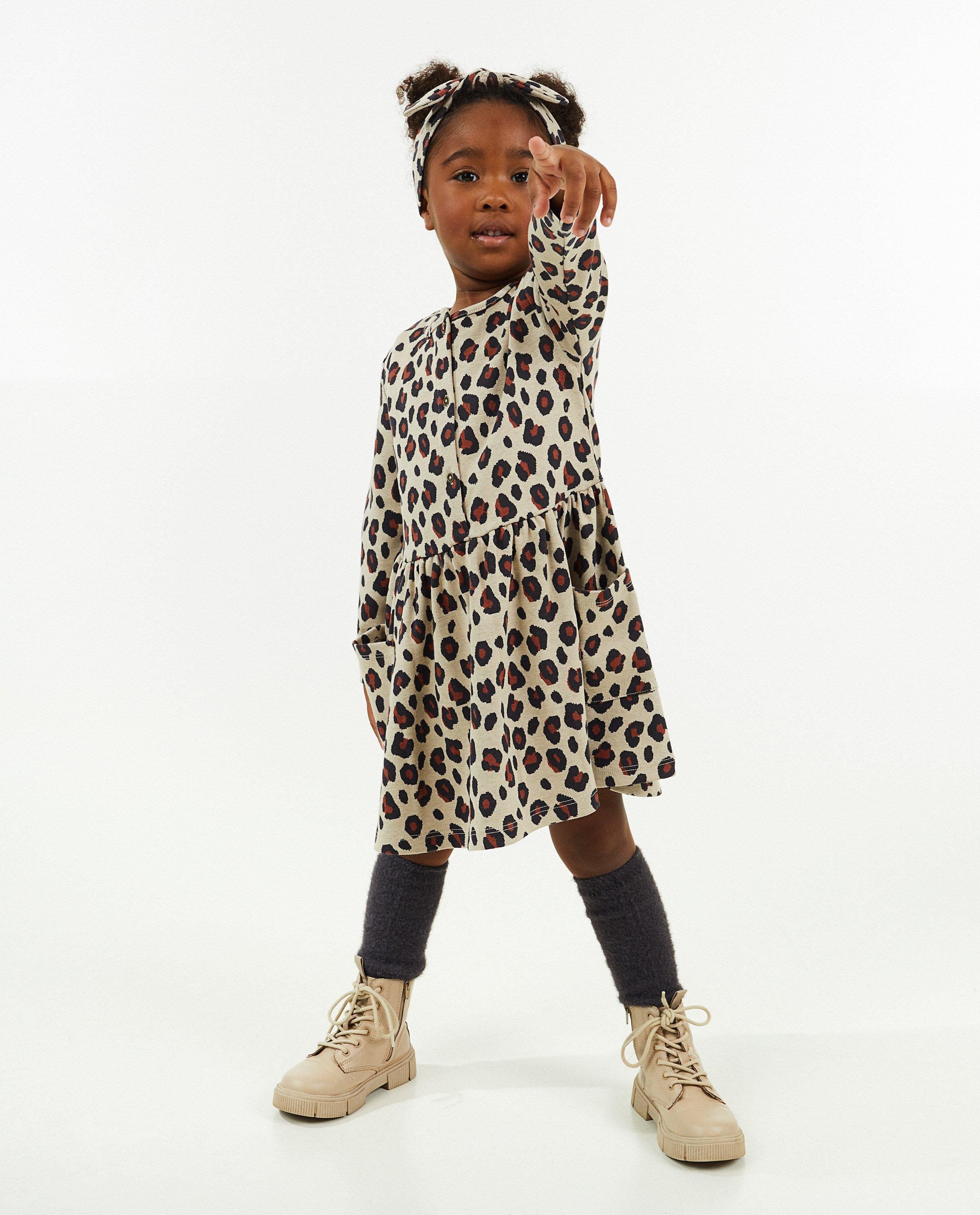 Robe à imprimé léopard - null - K3