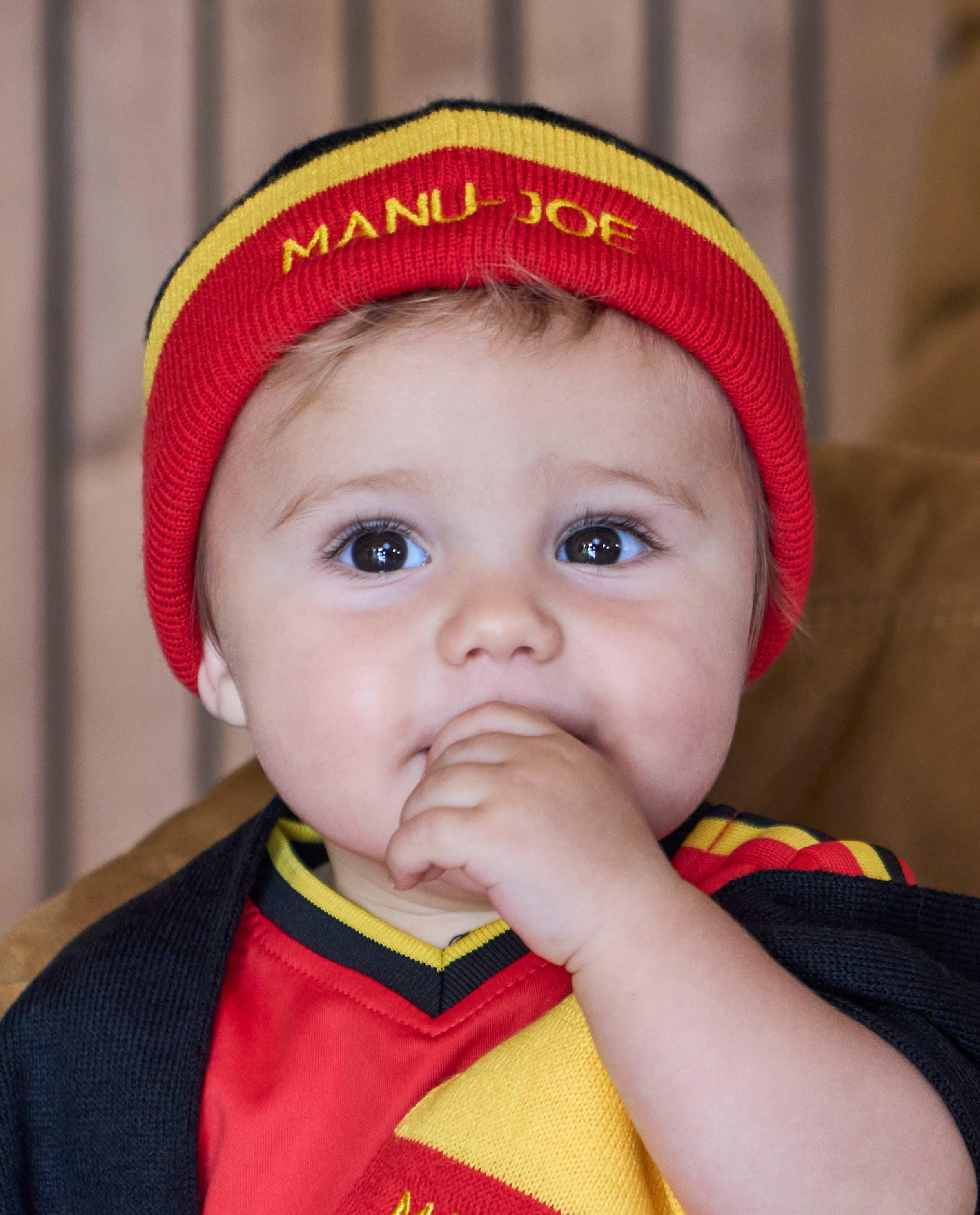 Bonnet personnalisable, b&eacute;b&eacute;s - D&eacute;tails du produit - rouge - image num&eacute;ro 1