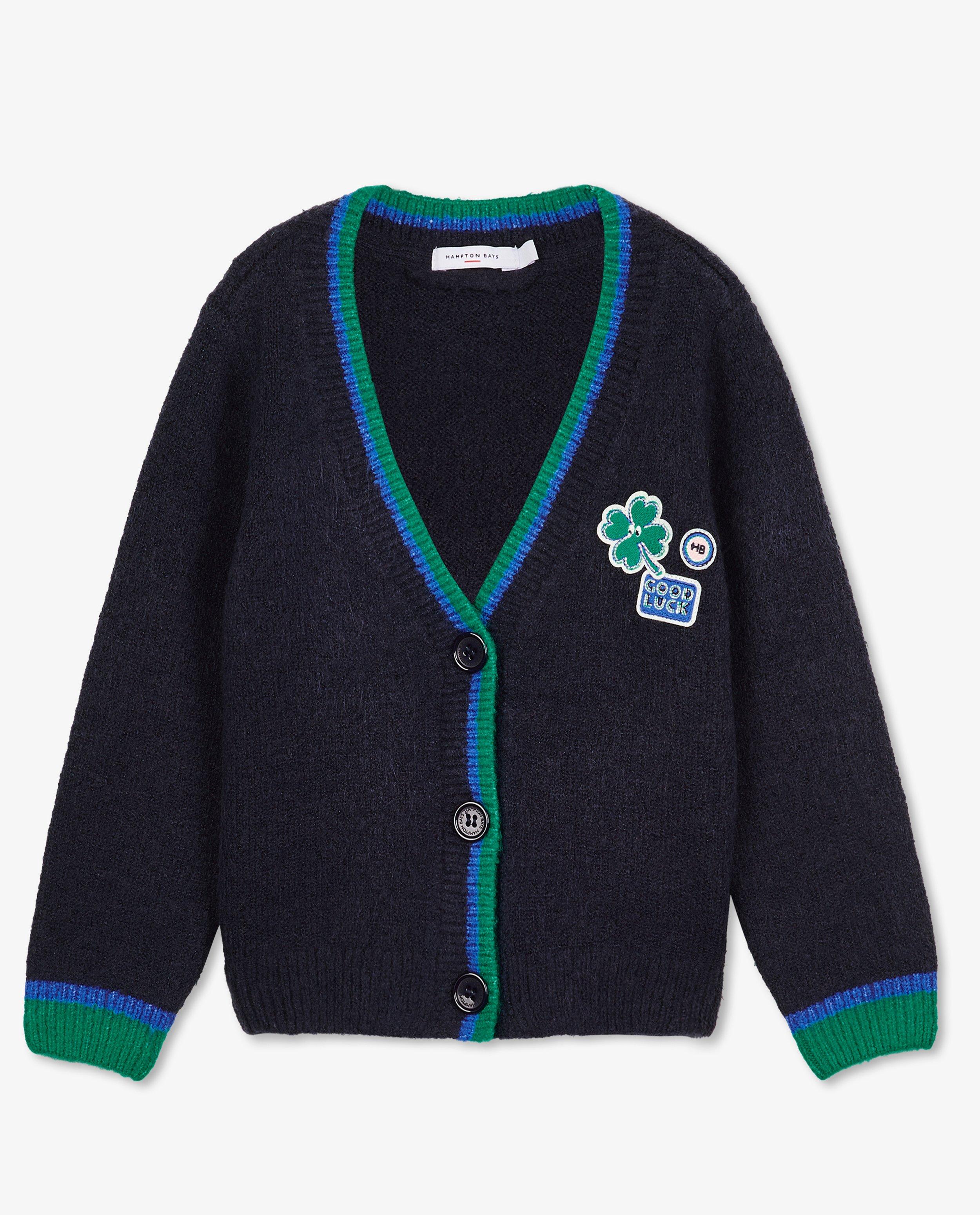 Cardigans - Cardigan bleu foncé