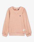 Roze sweater met hartje - null - Looxs