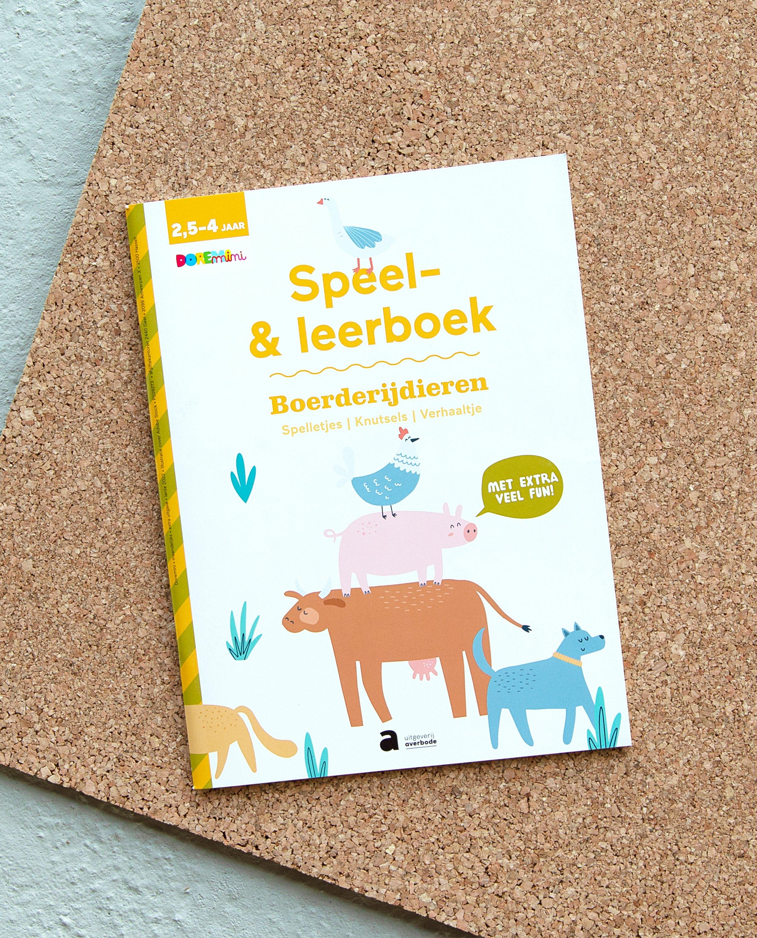 Livre de jeu et de découverte Boerderijdieren - null - JBC