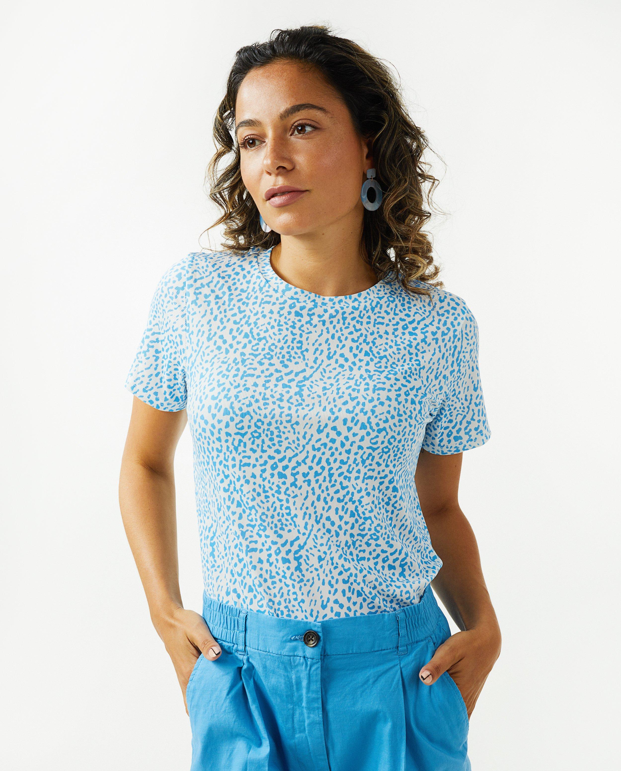T-shirts - T-shirt met vlekkenprint