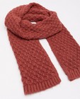 Bonneterie - Écharpe à motif tricoté