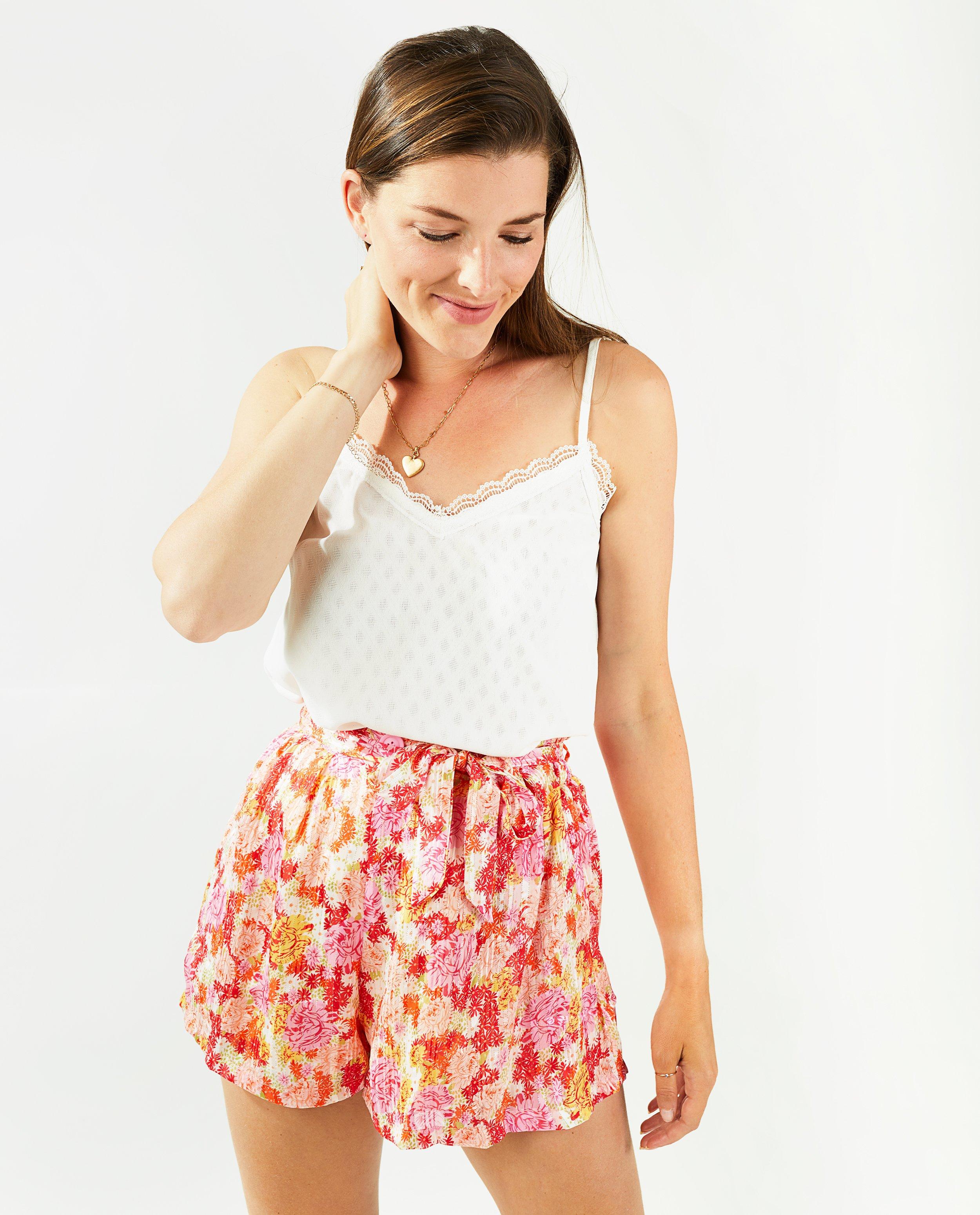 Hemden - Witte blouse met kant