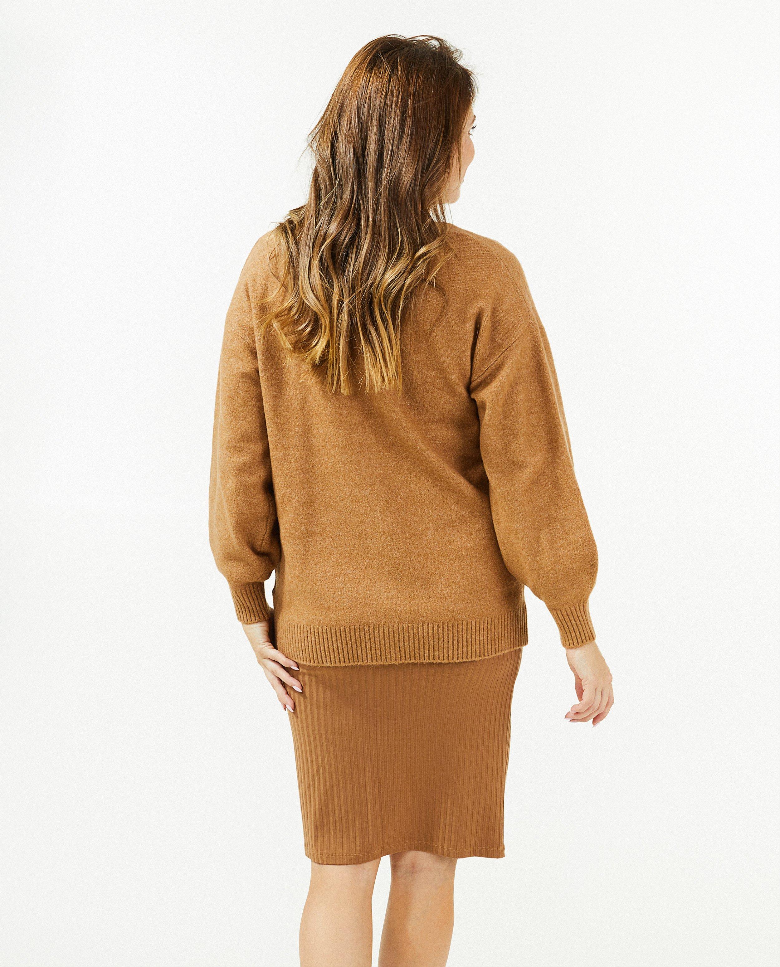 Cardigan - Bruine cardigan