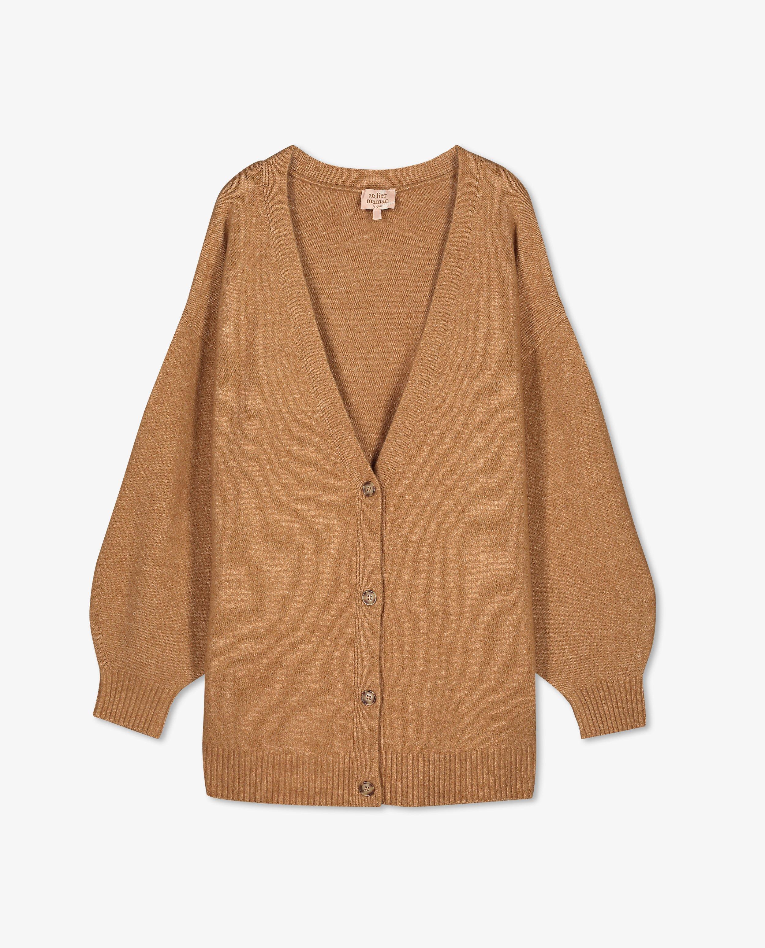 Cardigan - Bruine cardigan