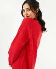 Robes - Robe rouge en tricot