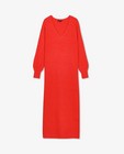 Robes - Robe rouge en tricot