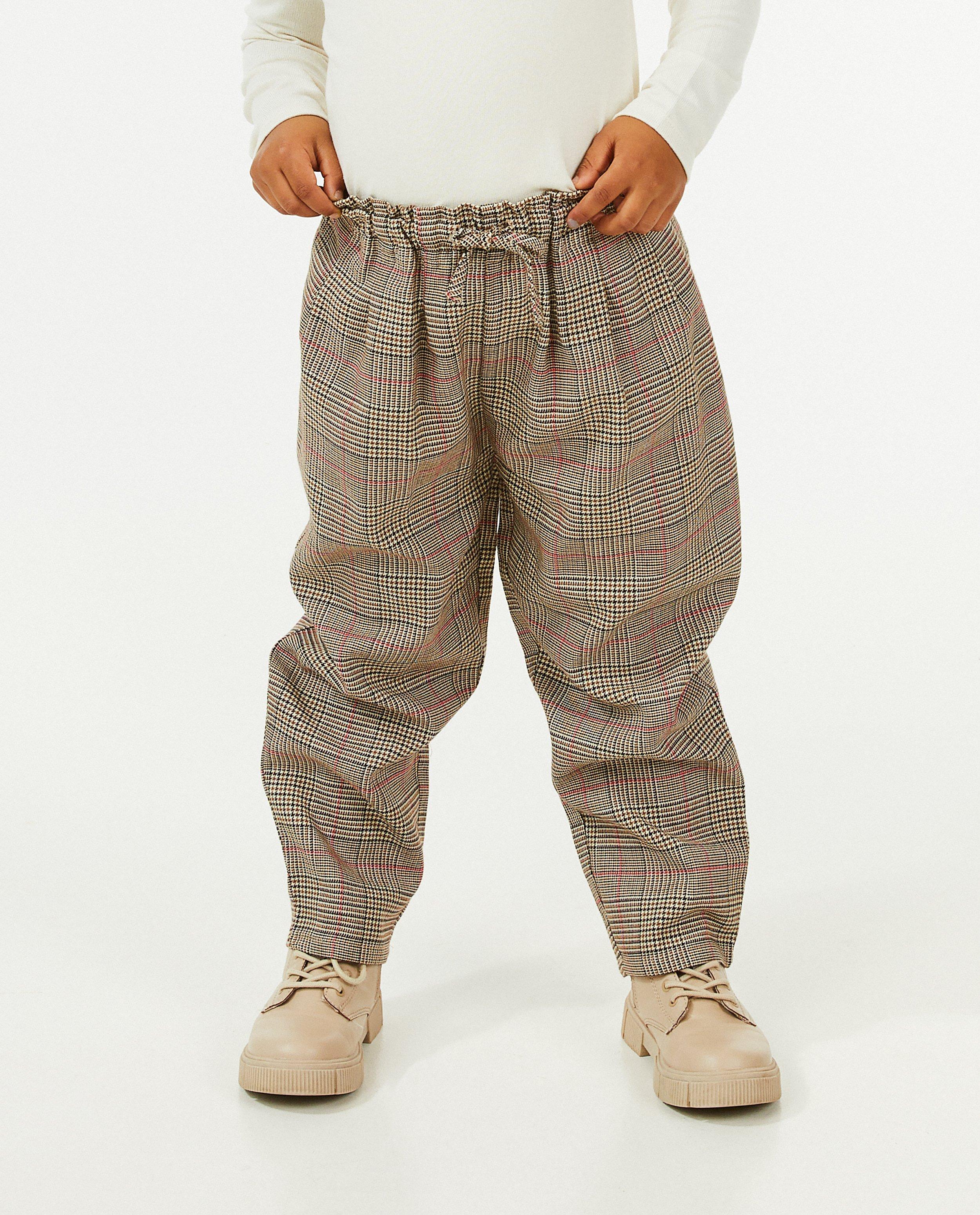 Shorten - Geruite broek, jogger fit