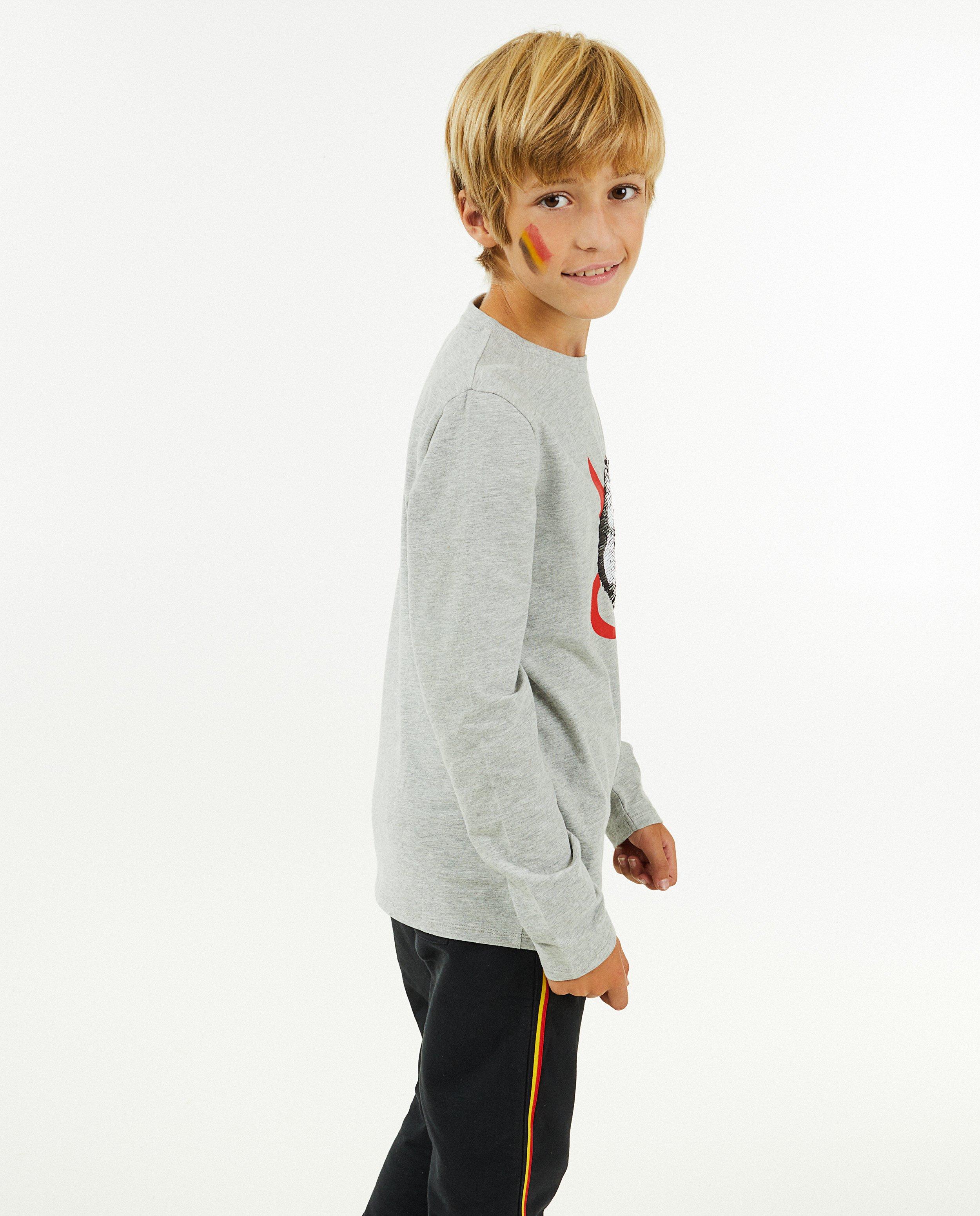 T-shirts - Longsleeve met paillettenprint, 7-14 jaar