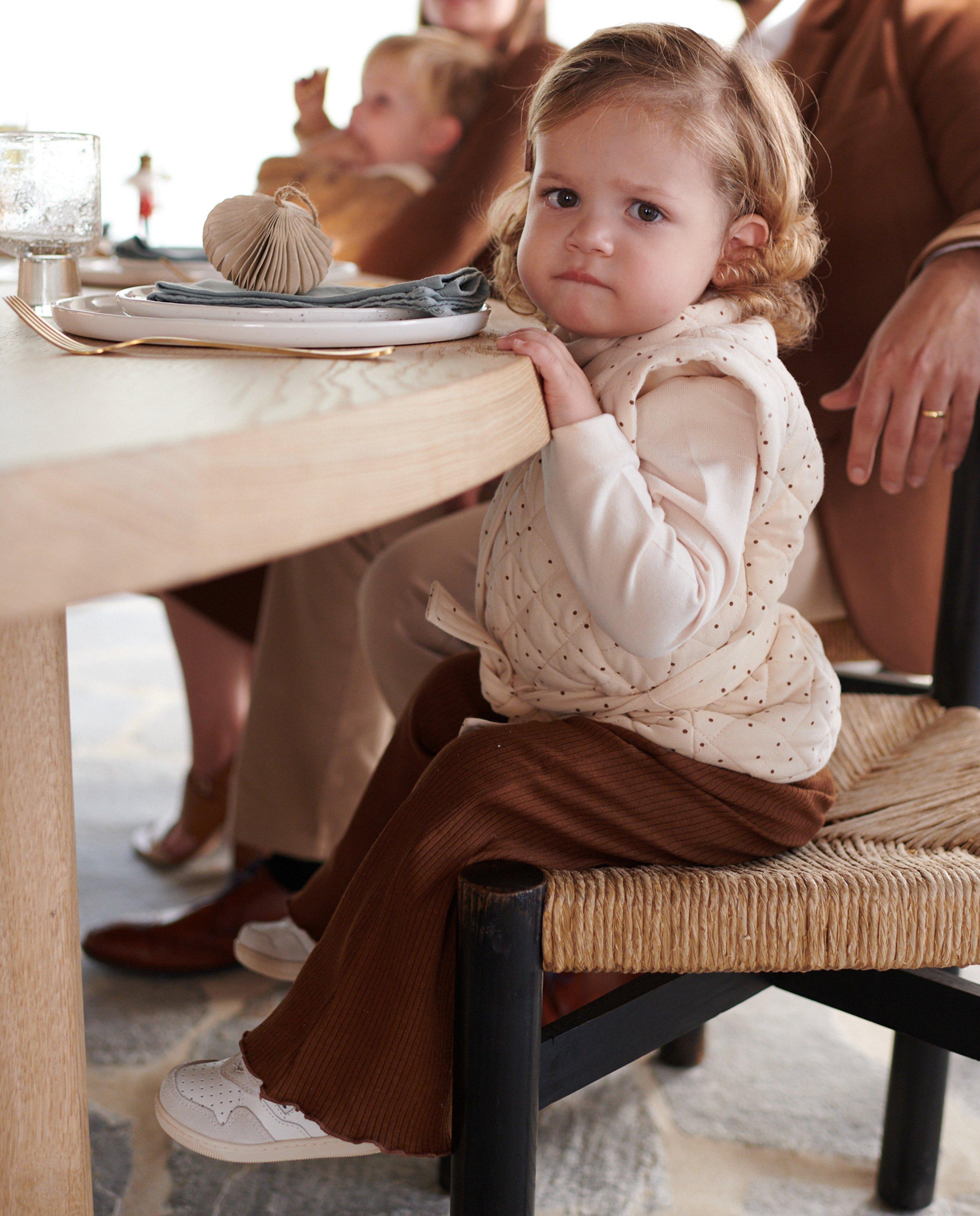 Broeken - Broek met brede rib, 2-7 jaar