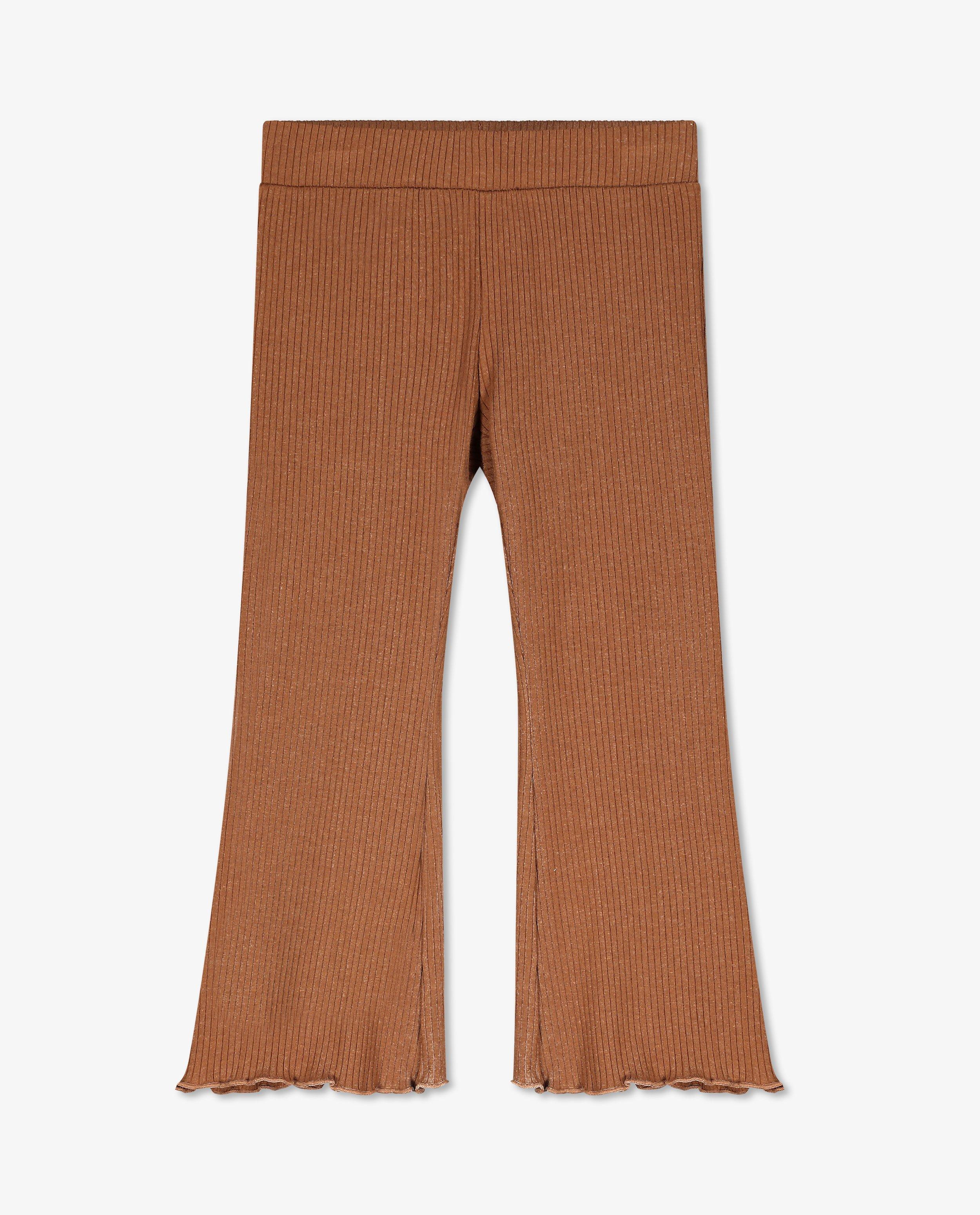 Pantalons - Pantalon à larges côtes