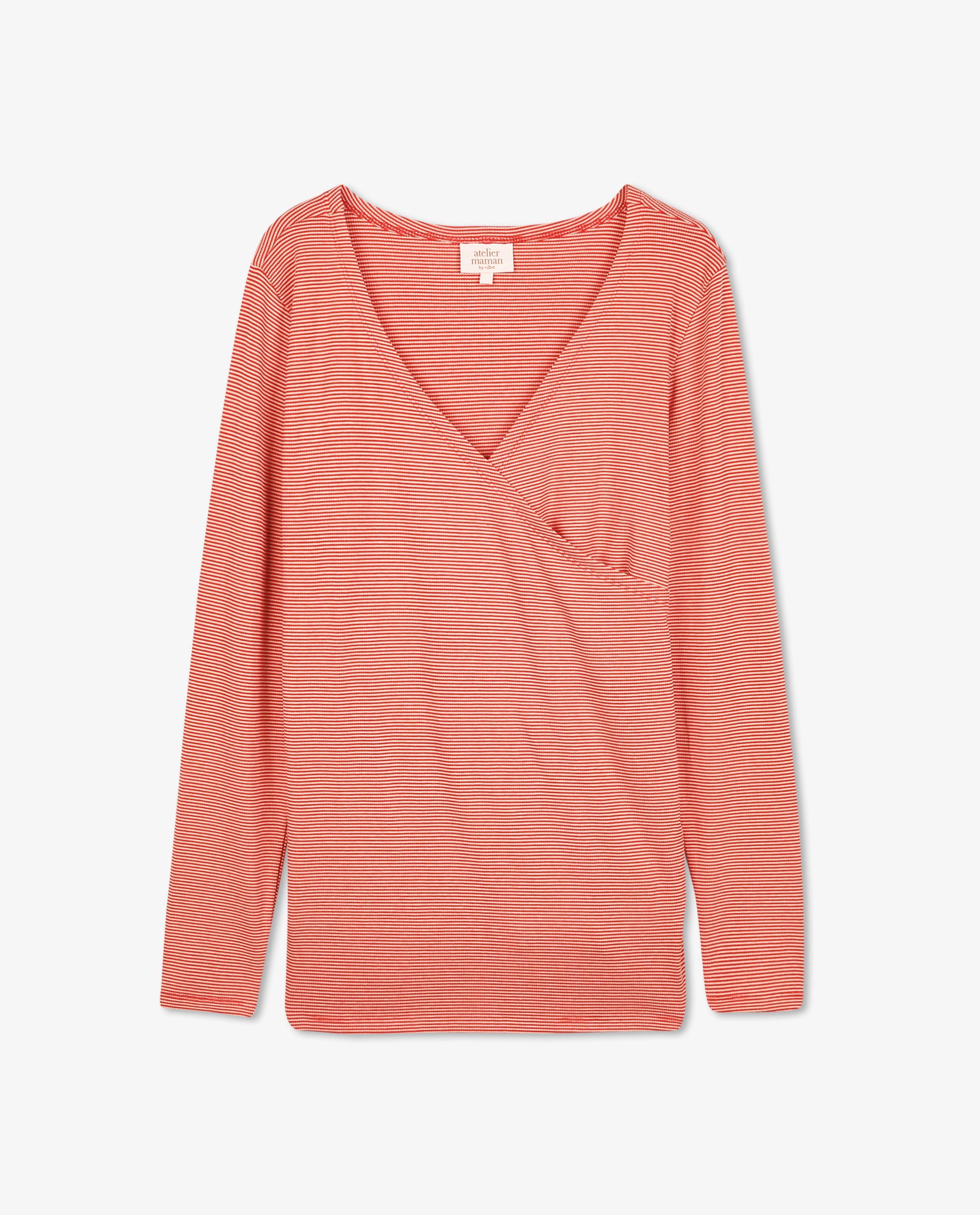 T-shirts - Top d’allaitement à rayures