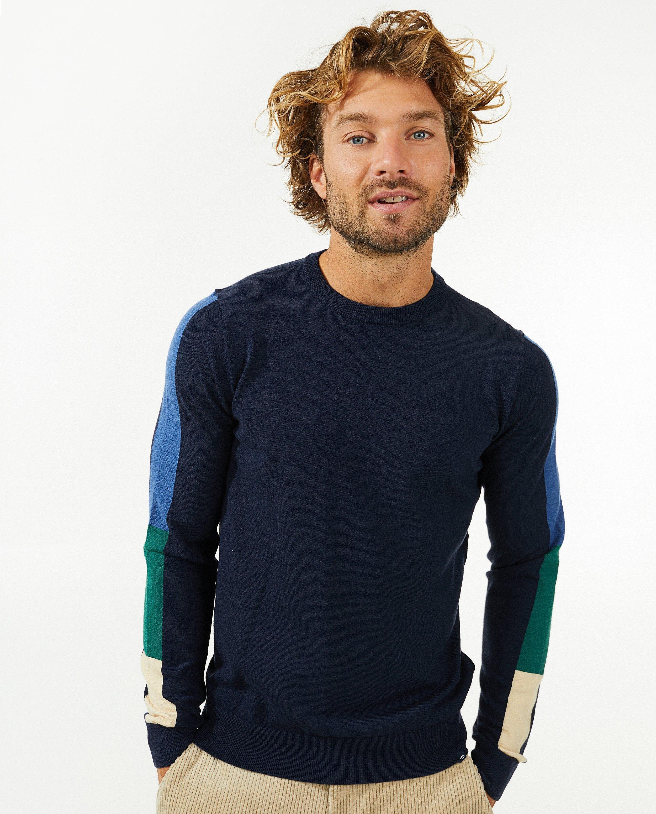 Pulls - Fin pull avec color block