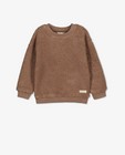 Bruine sweater van teddy - null - Enfant