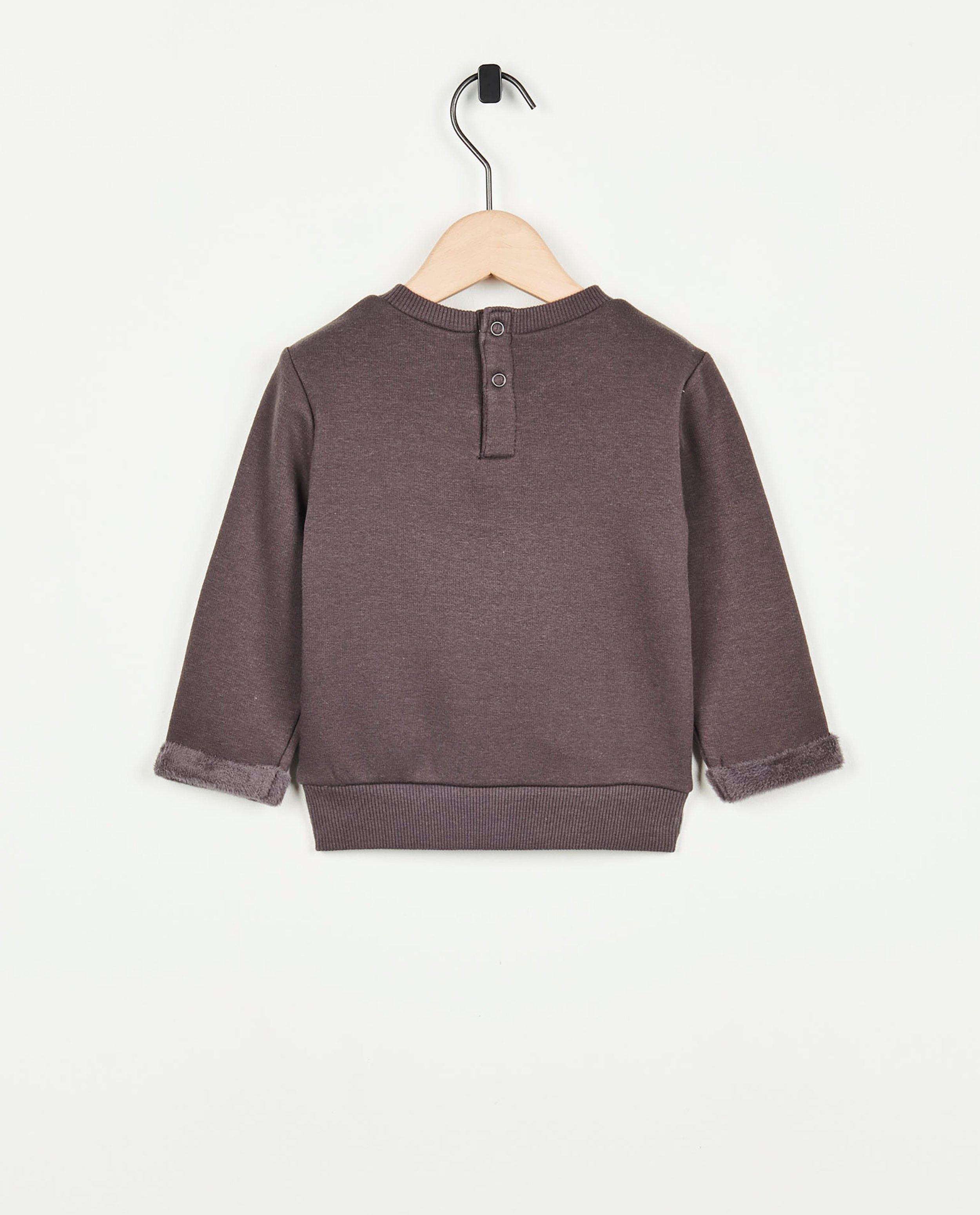 Sweats - Sweat avec de la fausse fourrure