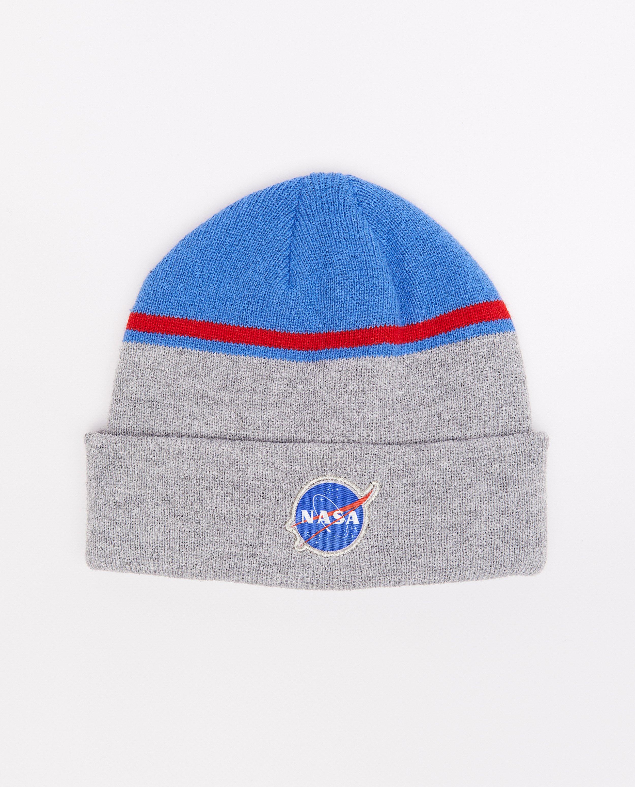 Bonnet gris à imprimé - null - NASA