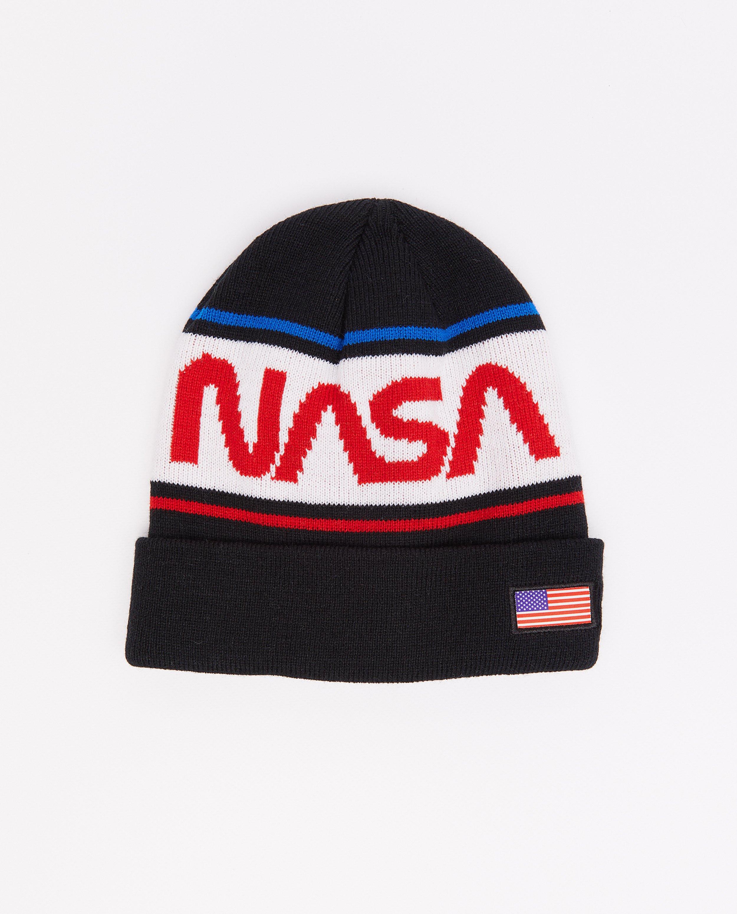 Bonnet gris à imprimé - null - NASA