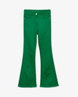 Jeans - Groene jeans, bootcut fit