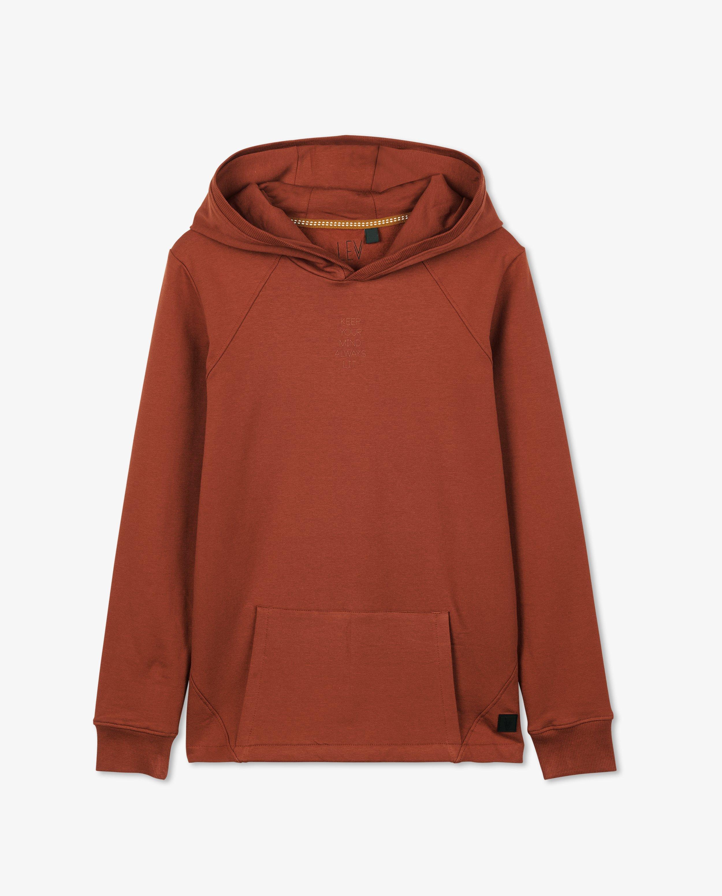 Hoodie in roest - null - Levv