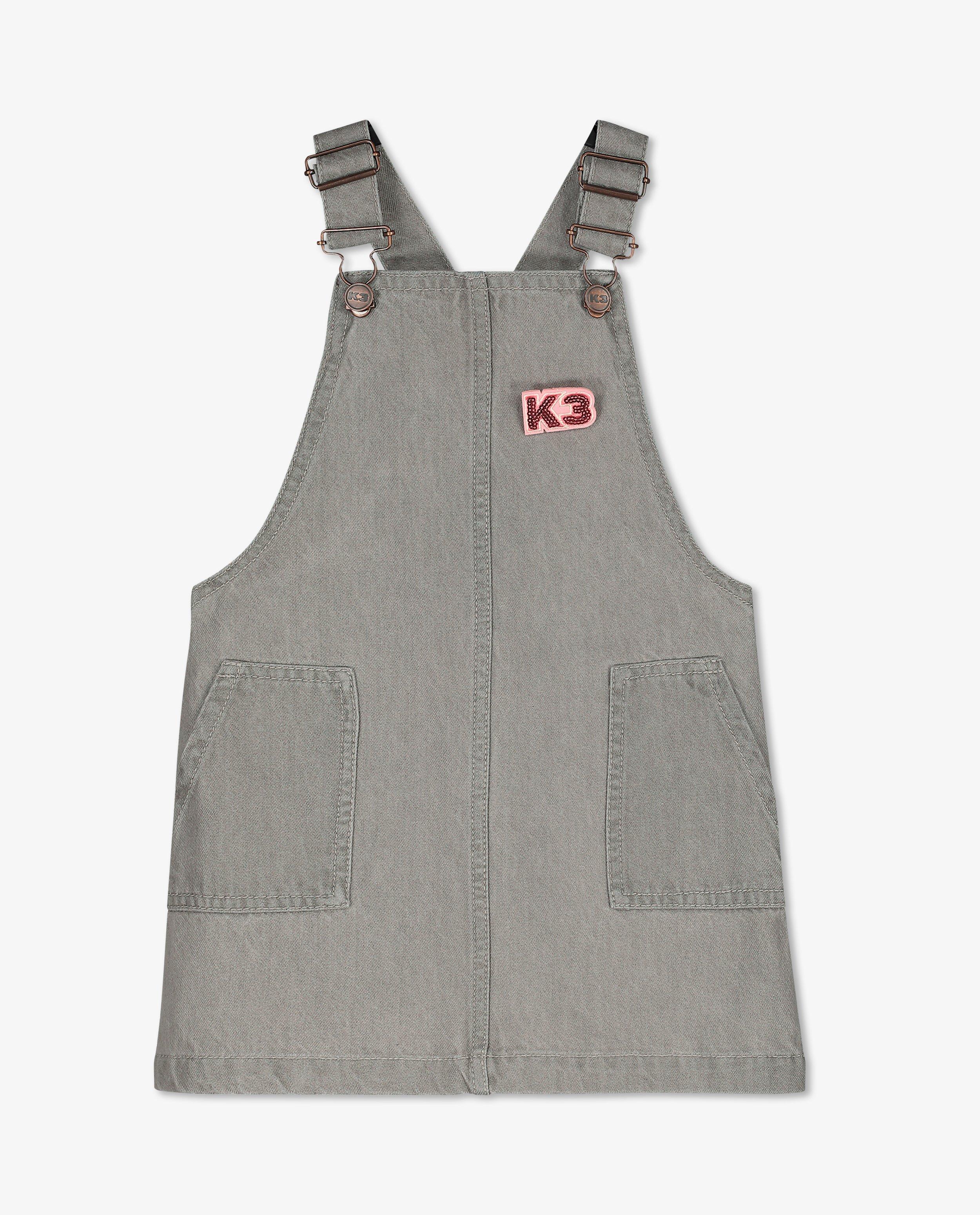 Robes - Robe-salopette avec une broche