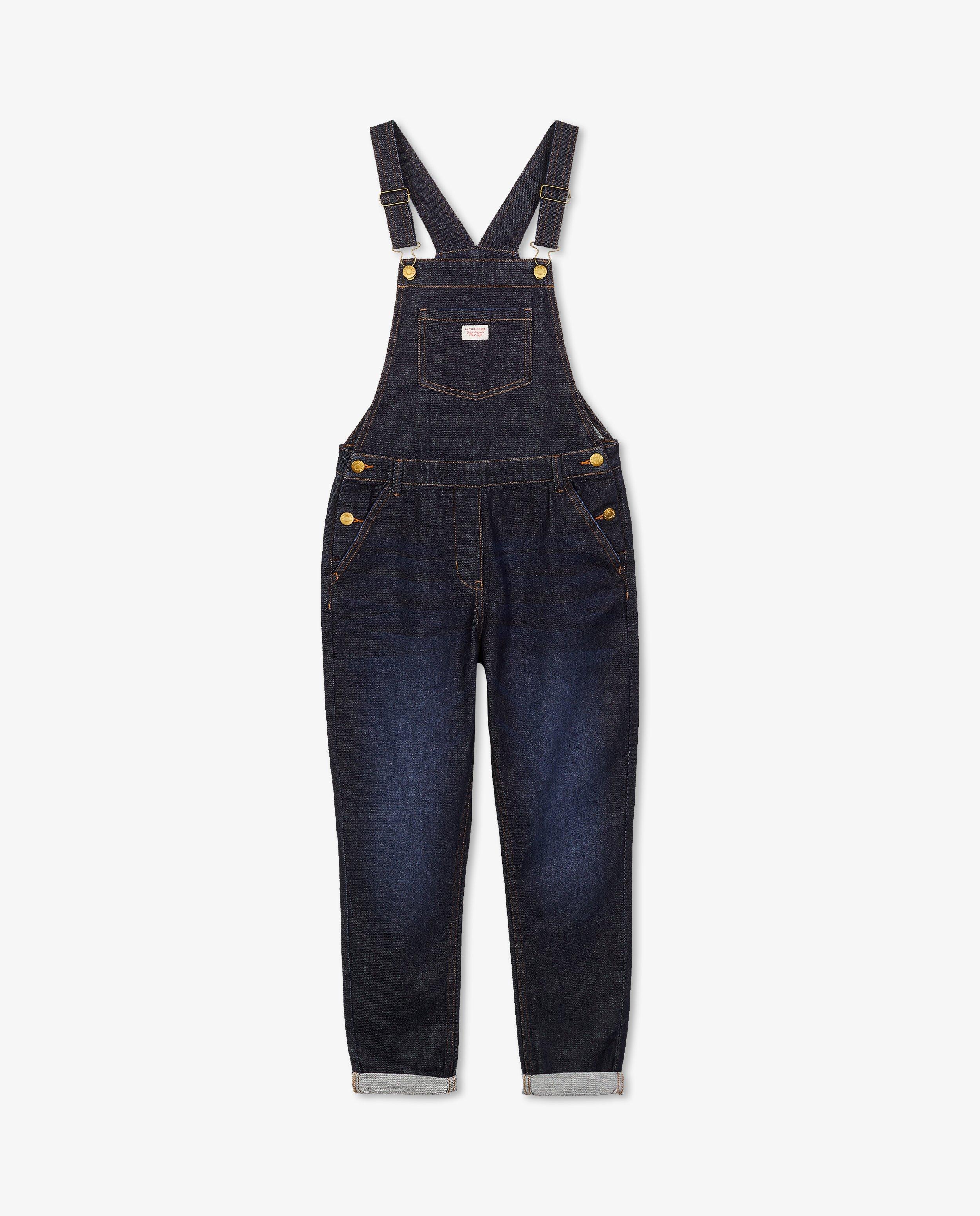 Jumpsuit - Blauwe jeanssalopette