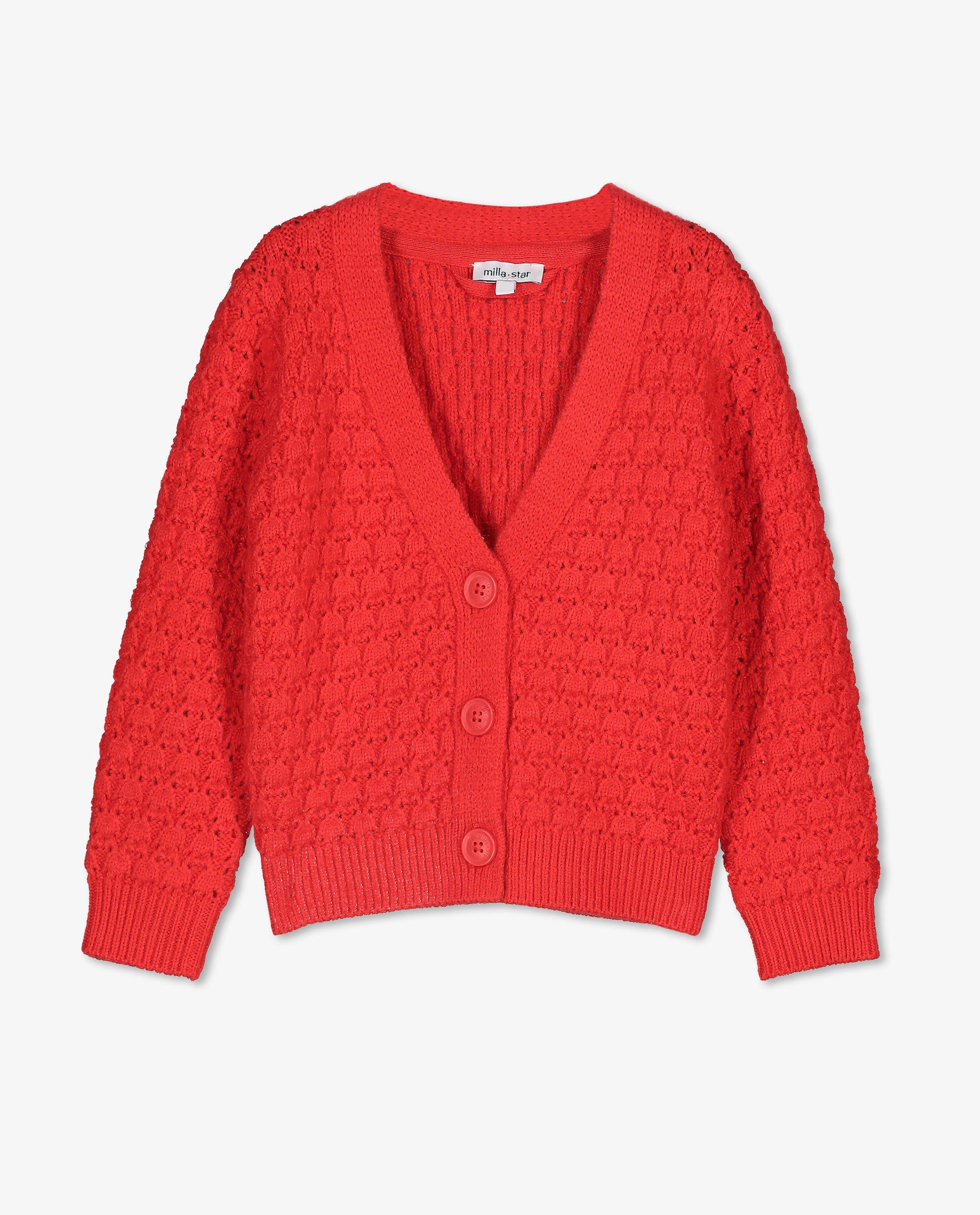 Cardigans - Cardigan en tricot fantaisie