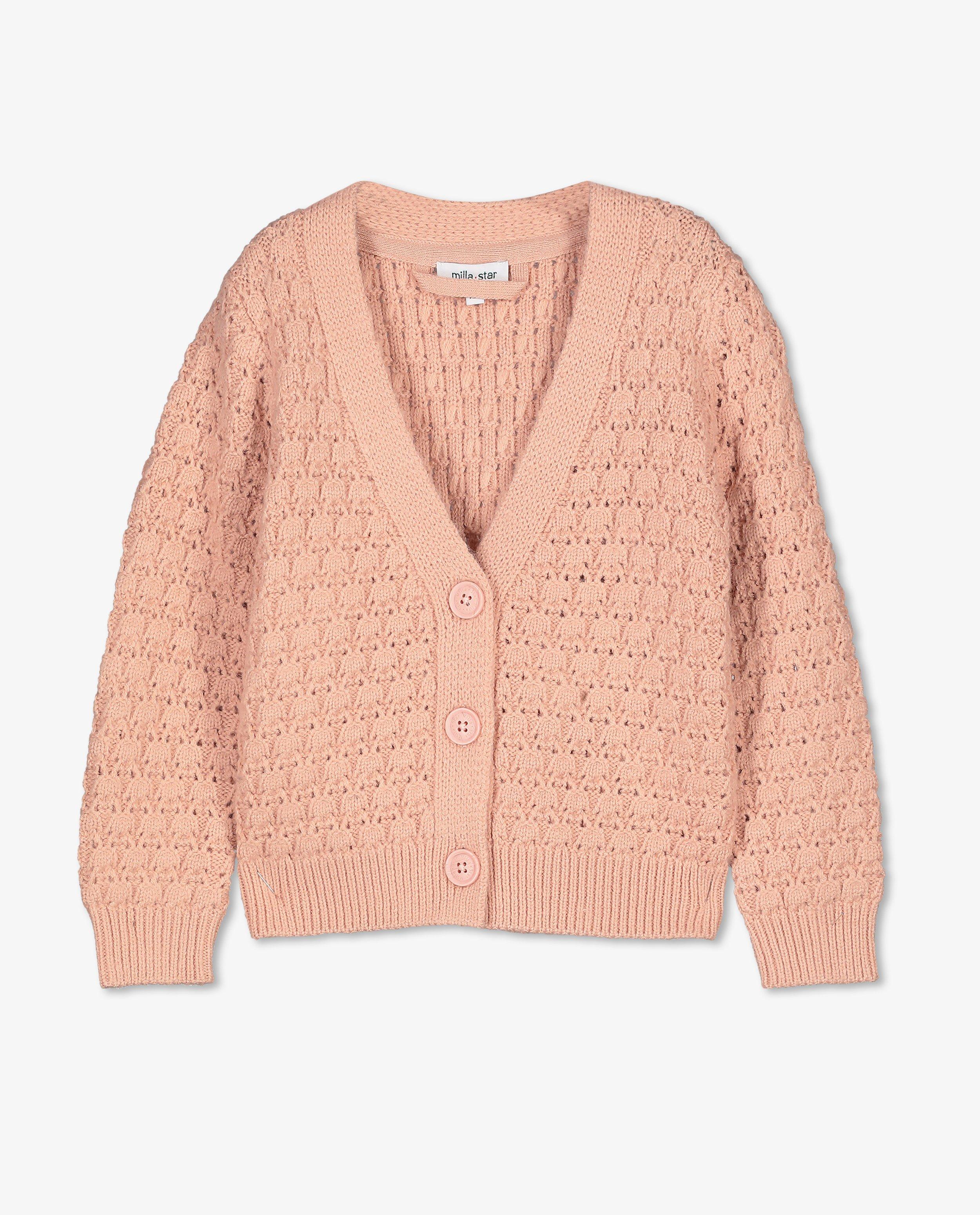 Cardigans - Cardigan en tricot fantaisie
