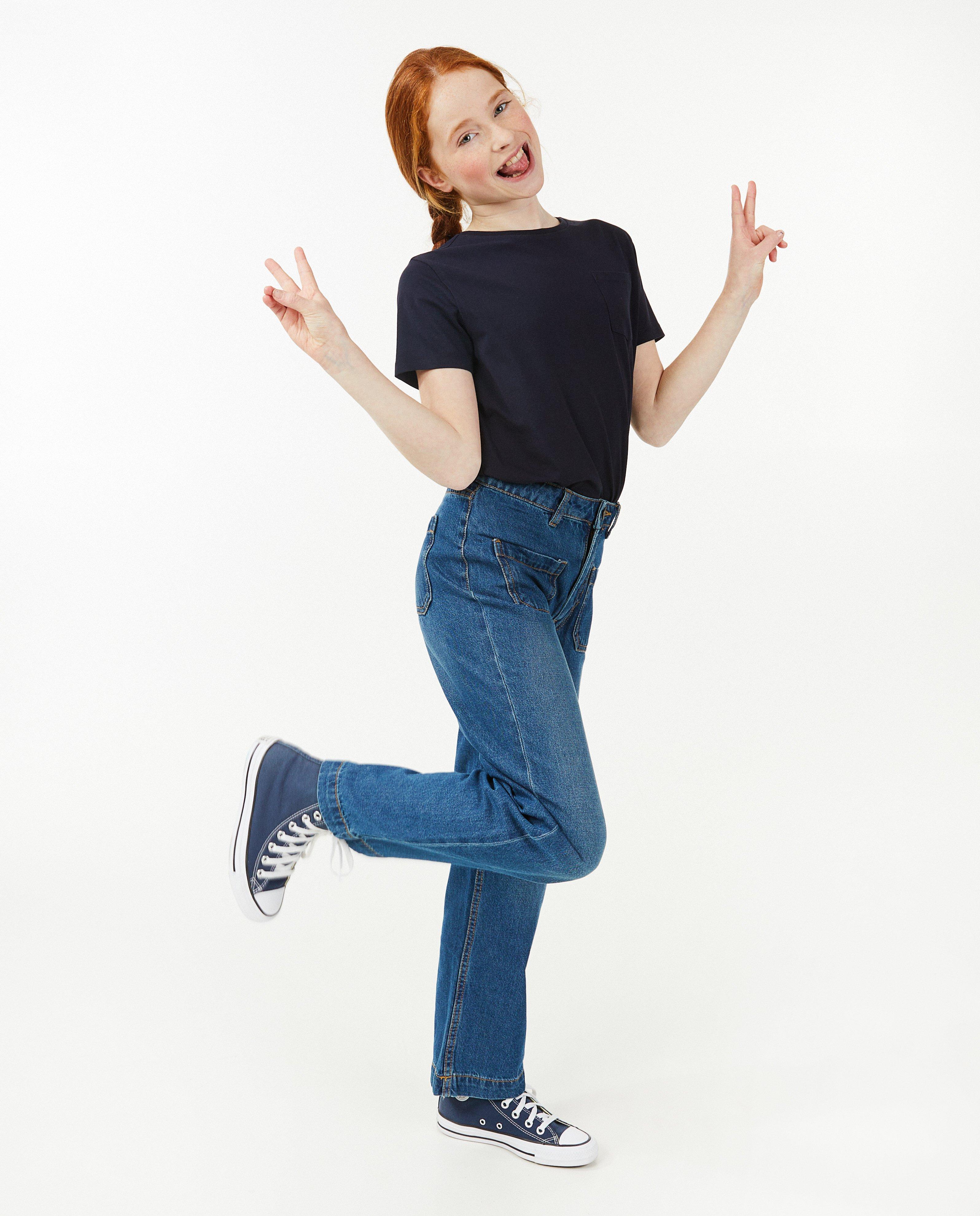 Jeans bleu, straight fit - null - Fish & Chips