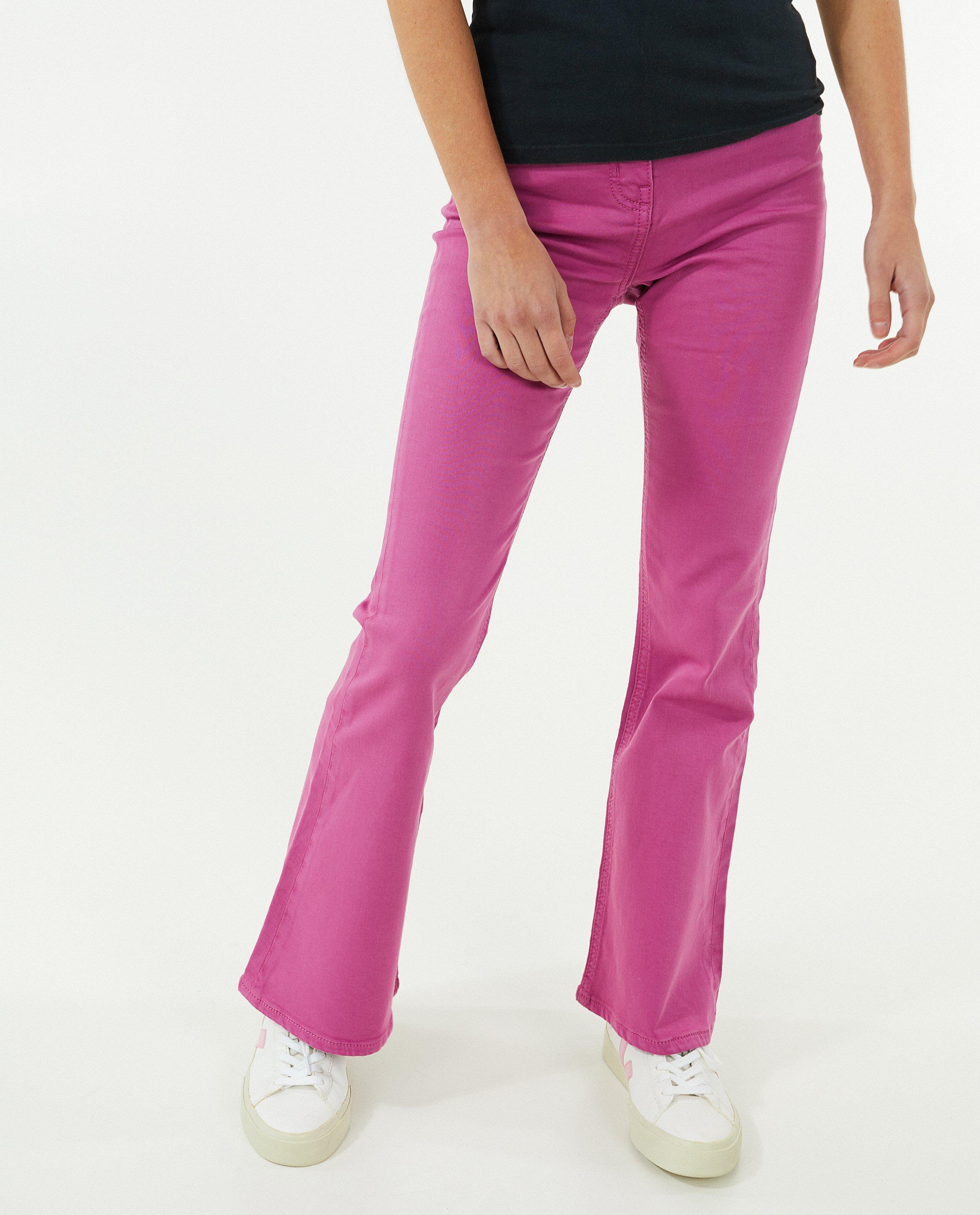 Roze jeans, bootcut fit - Product Detail - oudroze - afbeelding nummer 2