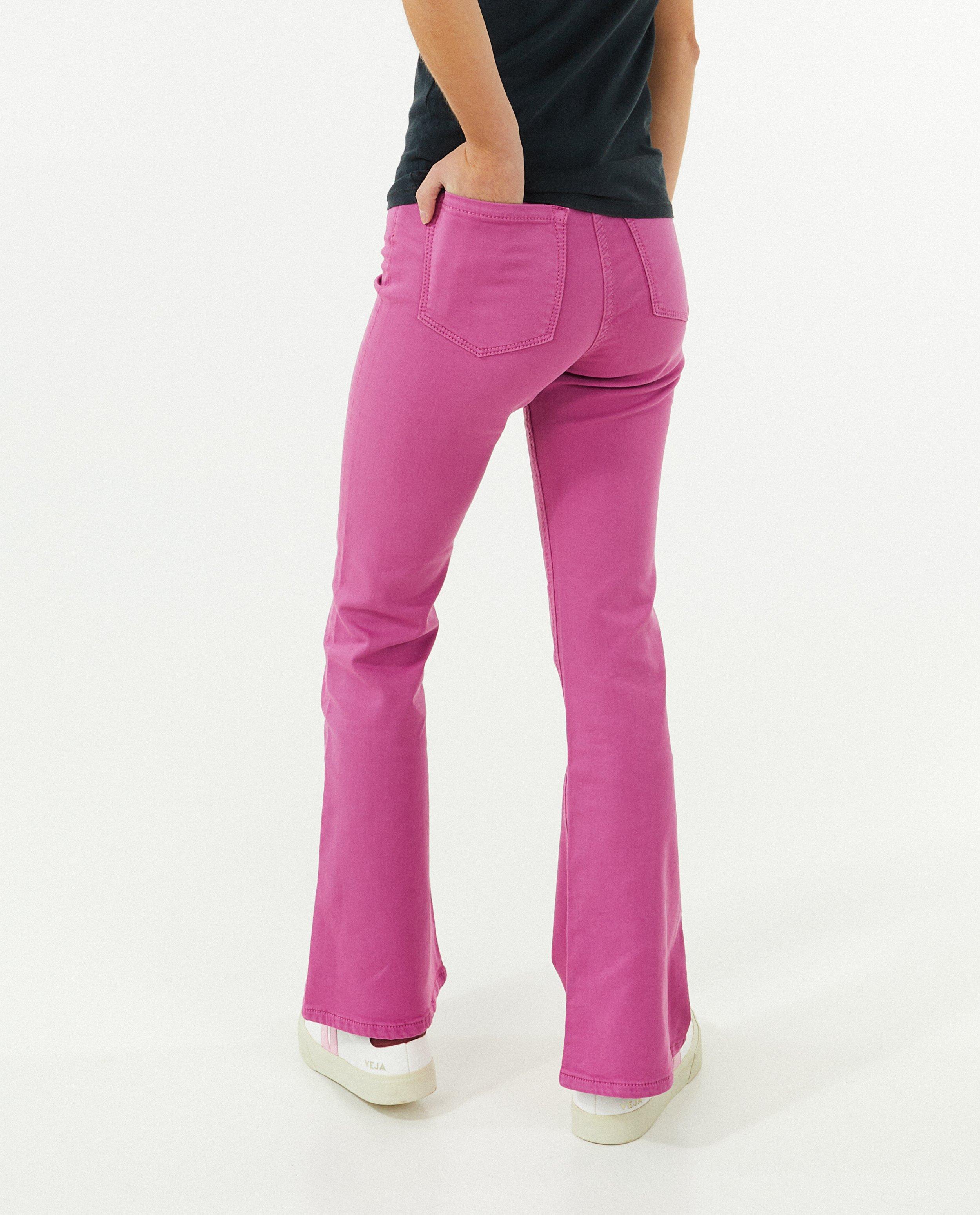 Roze jeans, bootcut fit - Product Detail - oudroze - afbeelding nummer 3