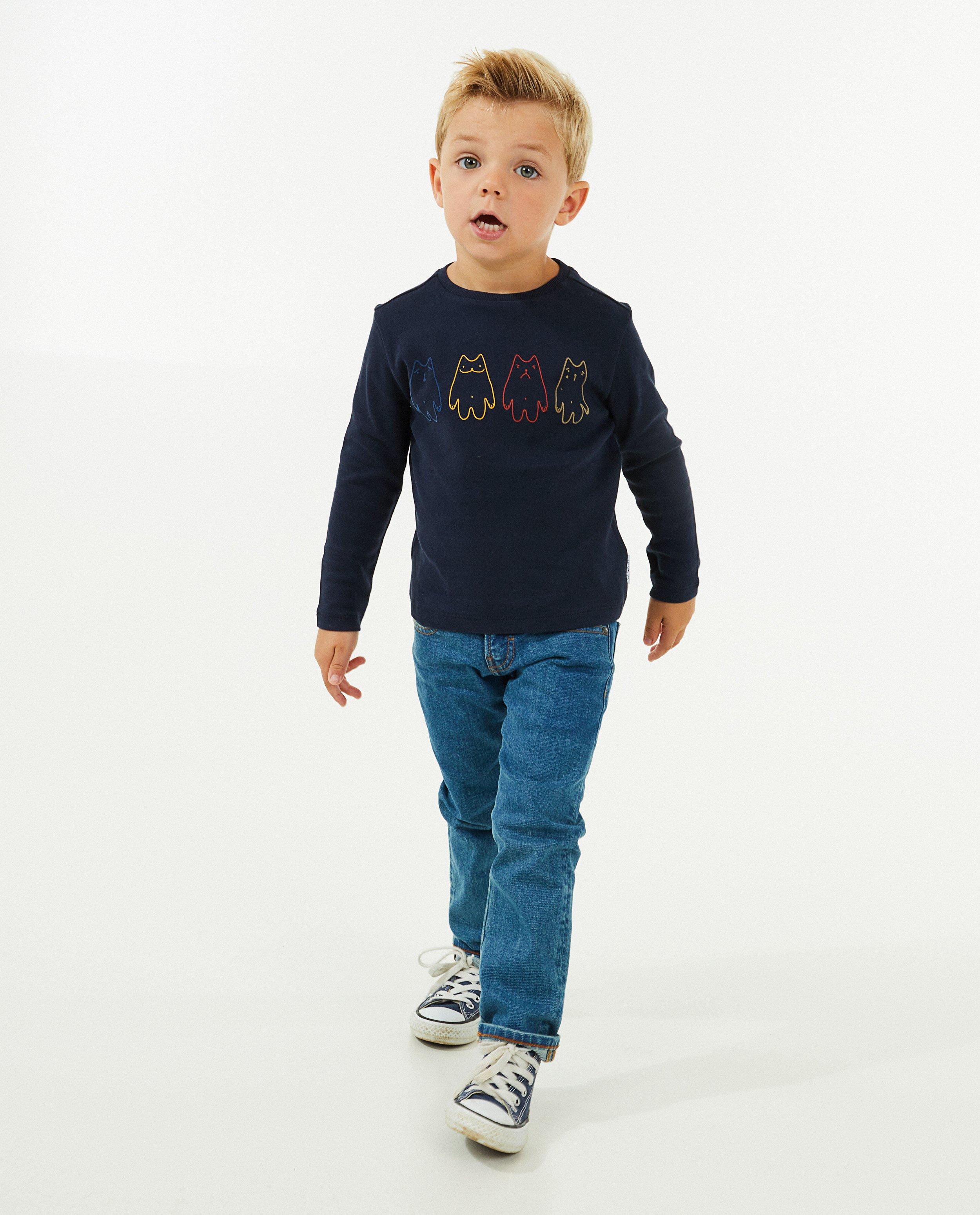 T-shirt imprimé à manches longues - null - O ooh