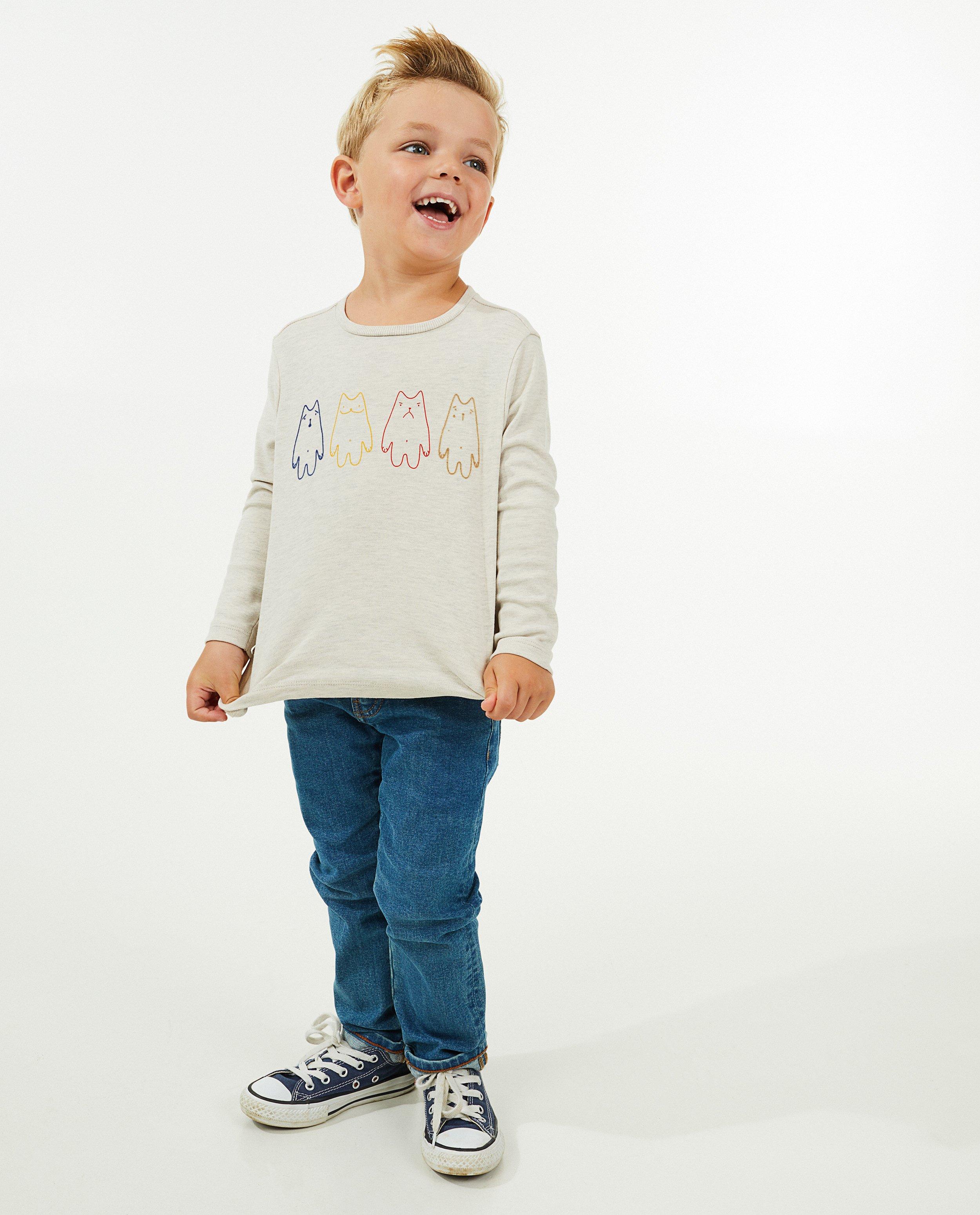 T-shirt imprimé à manches longues - null - O ooh