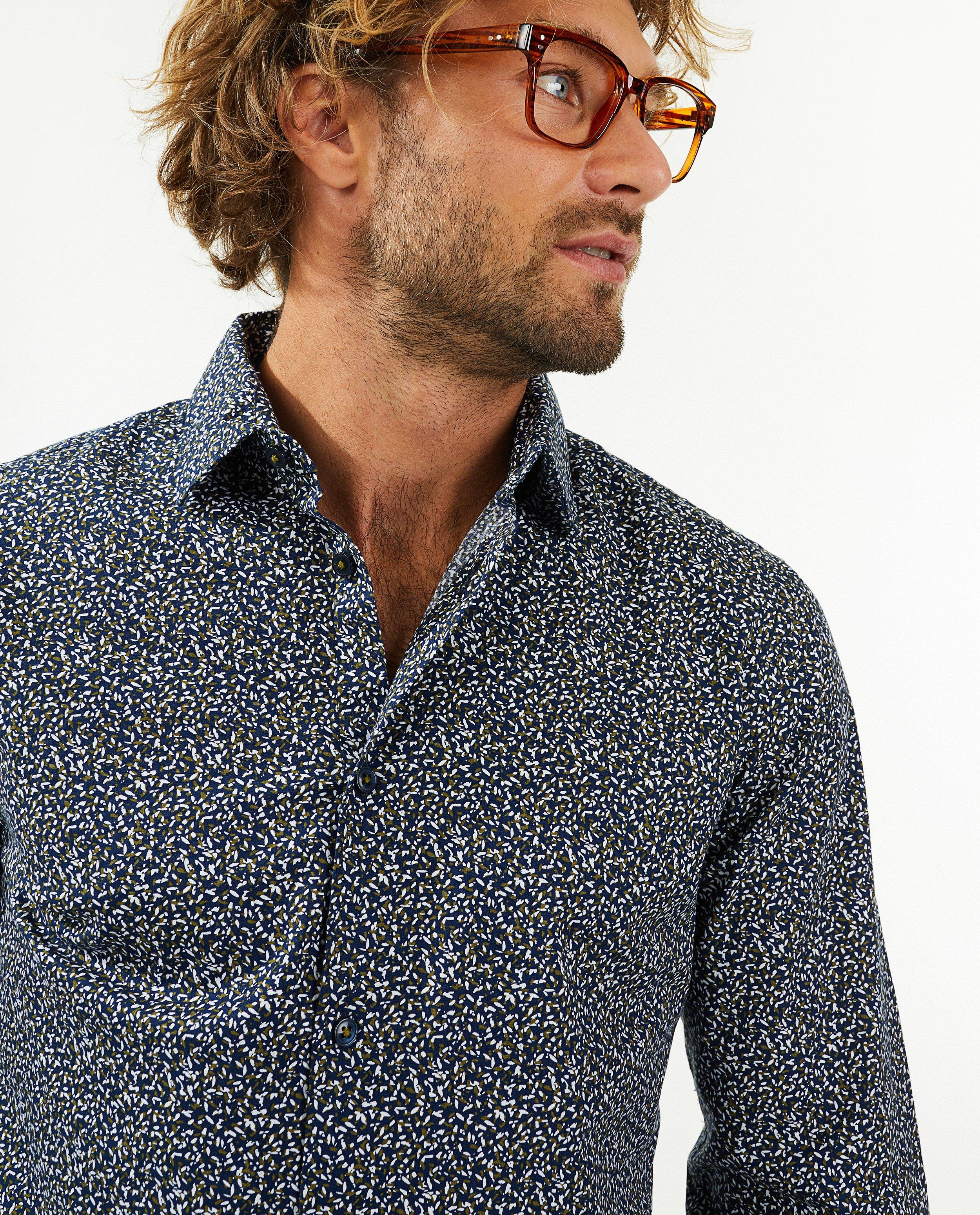 Hemd met allover print - Product Detail - khaki - afbeelding nummer 4