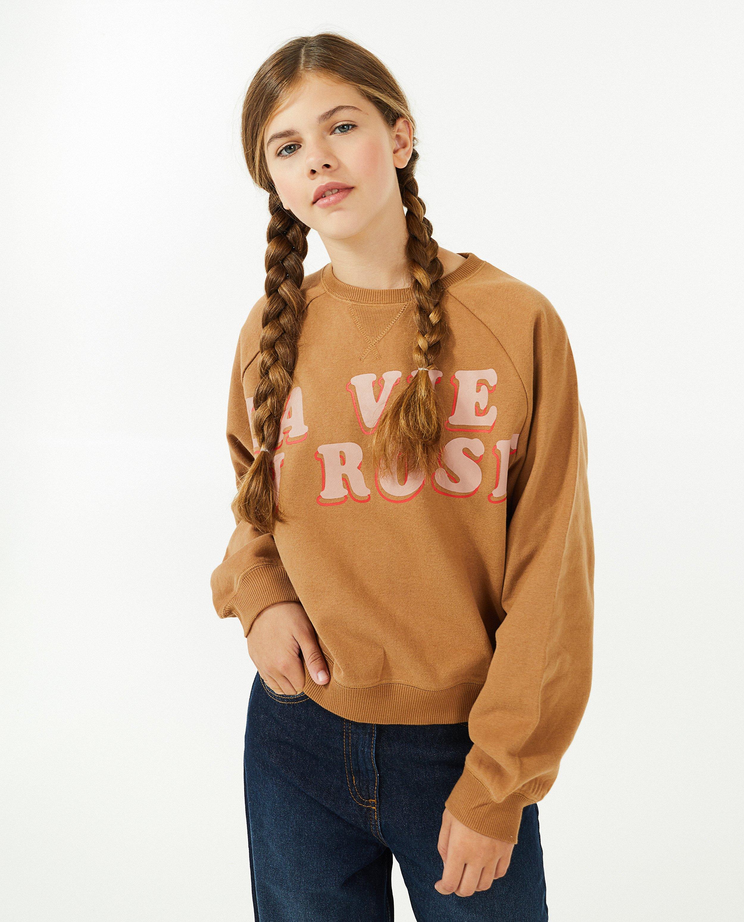 Sweaters - Sweater met opschrift