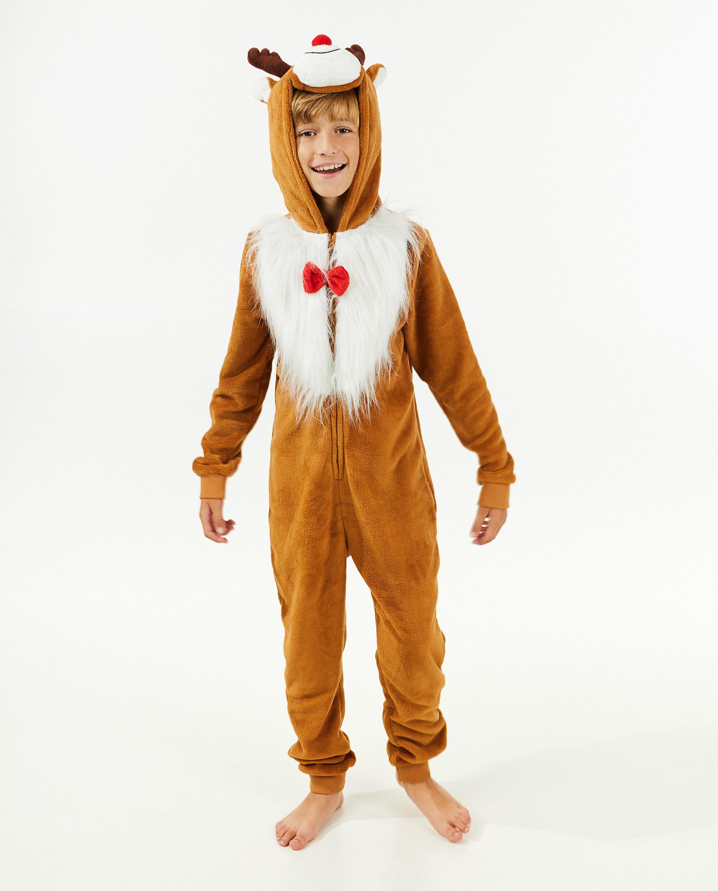 Pyjamas - Combinaison renne, 7-14 ans