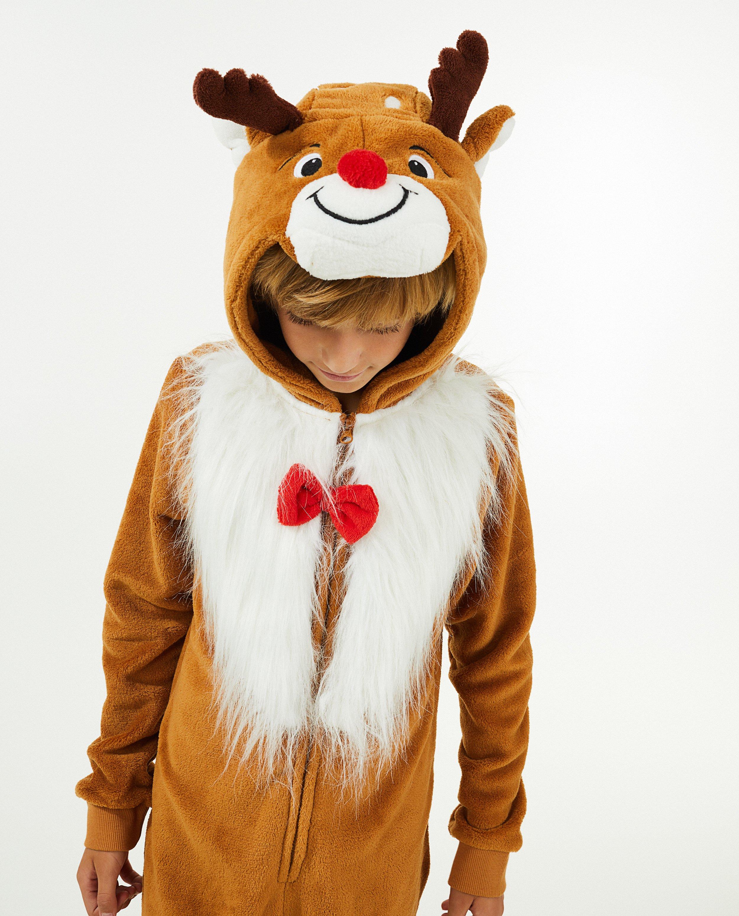 Pyjamas - Combinaison renne, 7-14 ans