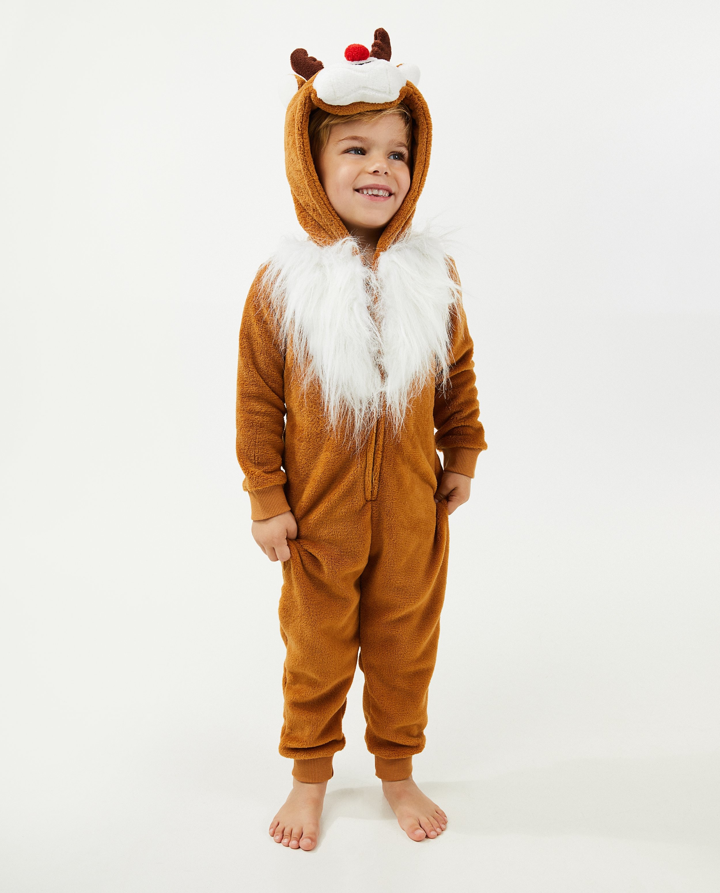 Pyjamas - Combinaison renne, 2-7 ans
