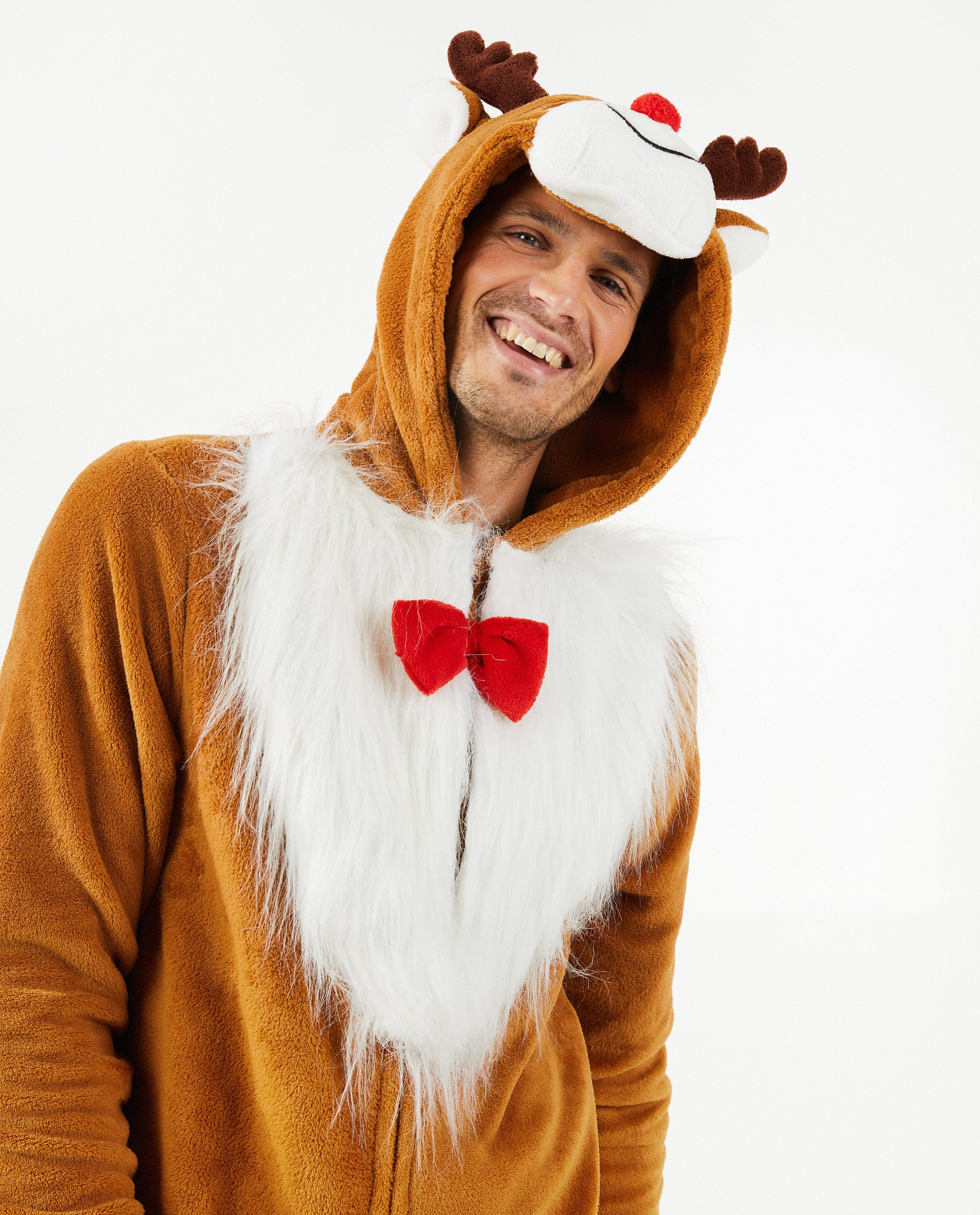 Pyjamas - Combinaison renne, hommes
