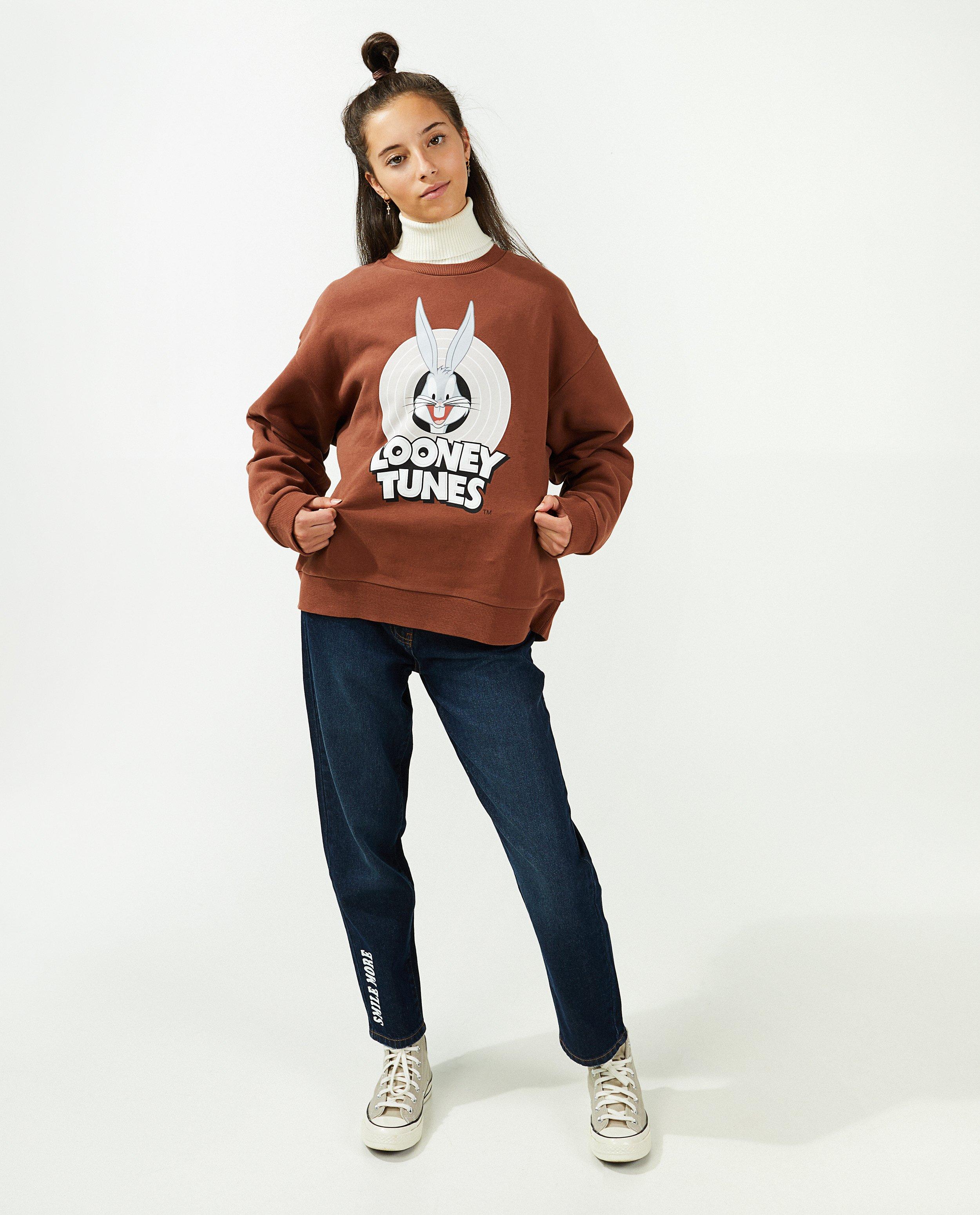 Bruine sweatshirt online