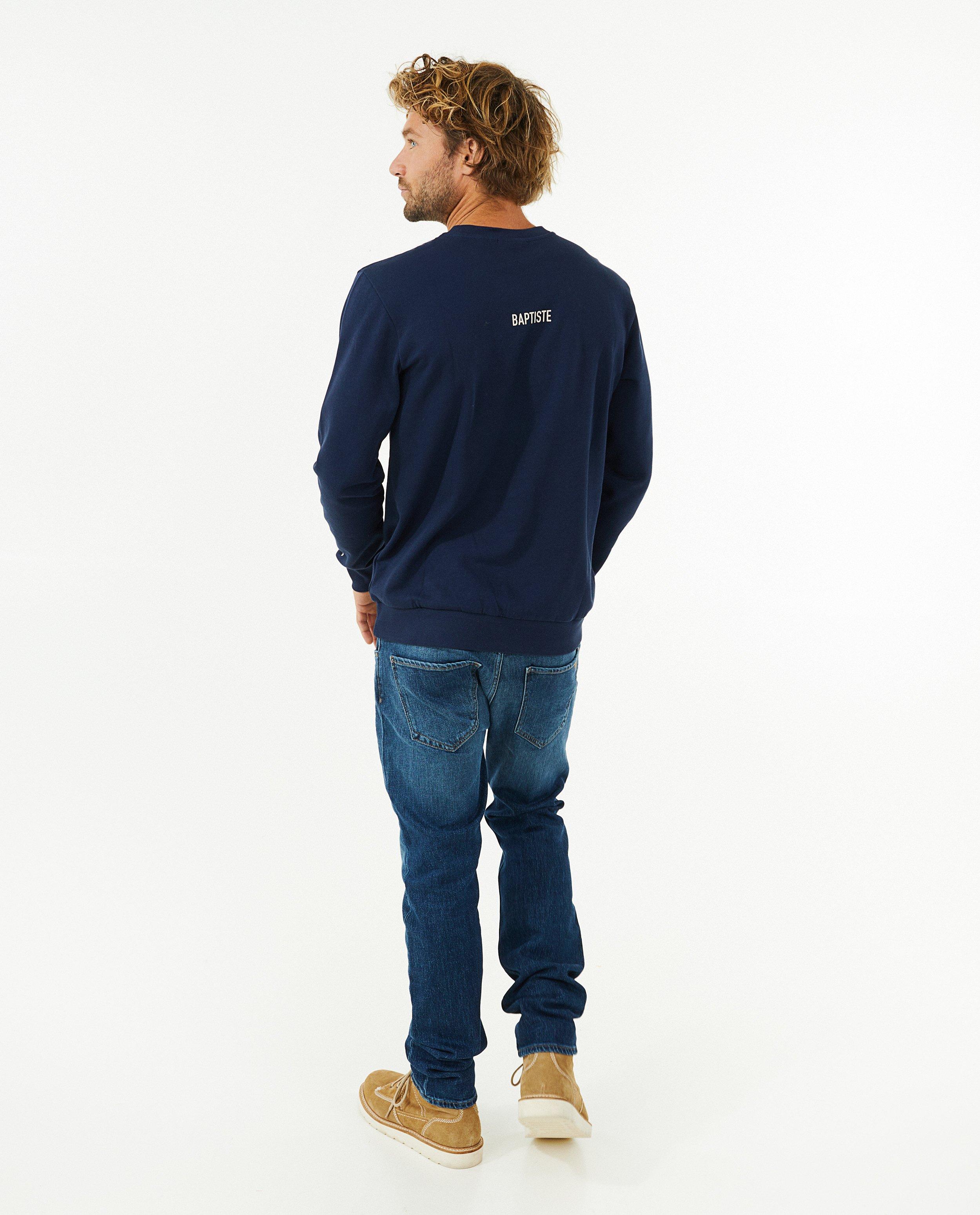 Sweaters - Sweater met print, heren