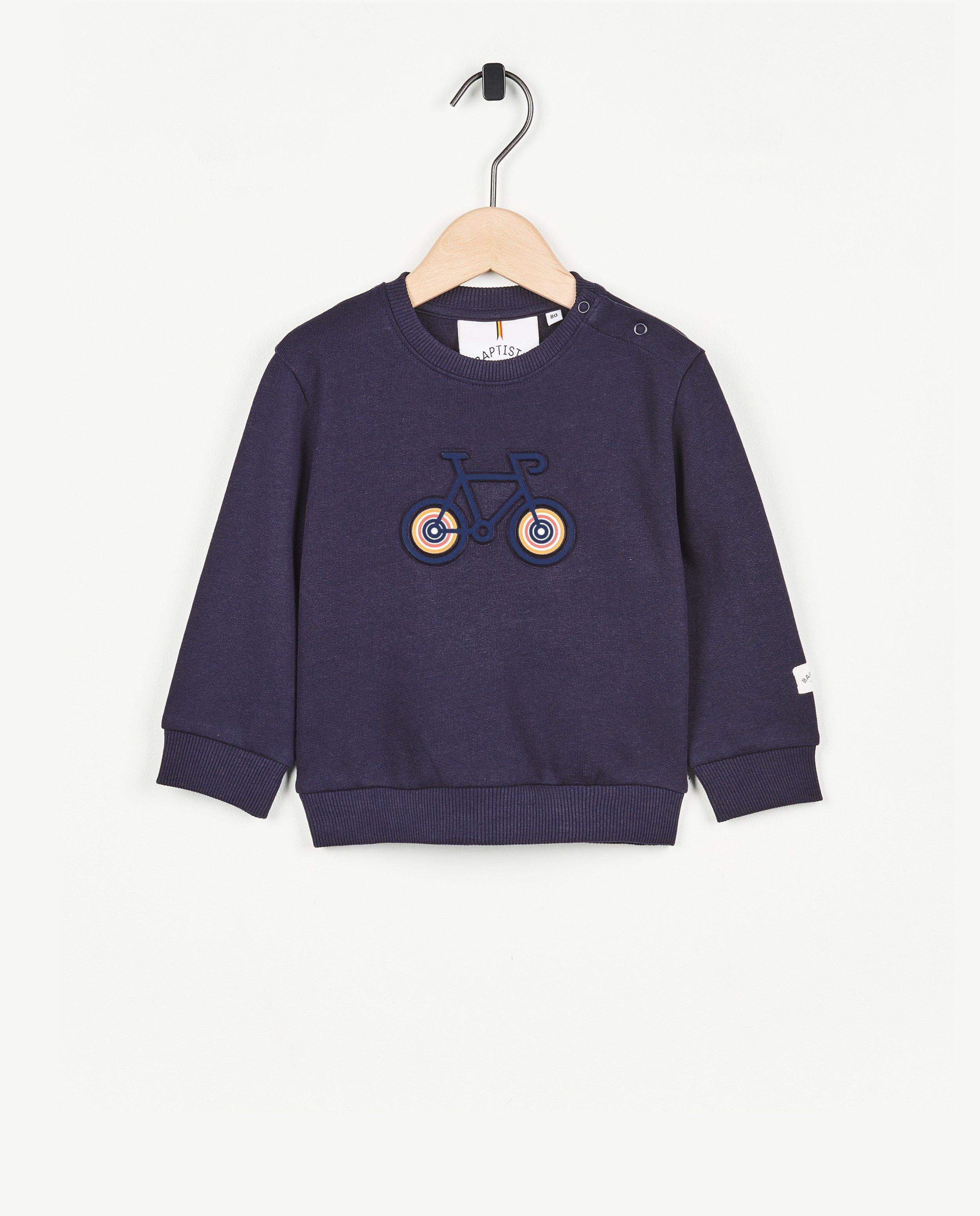 Sweater met reliëfprint, baby - null - Baptiste