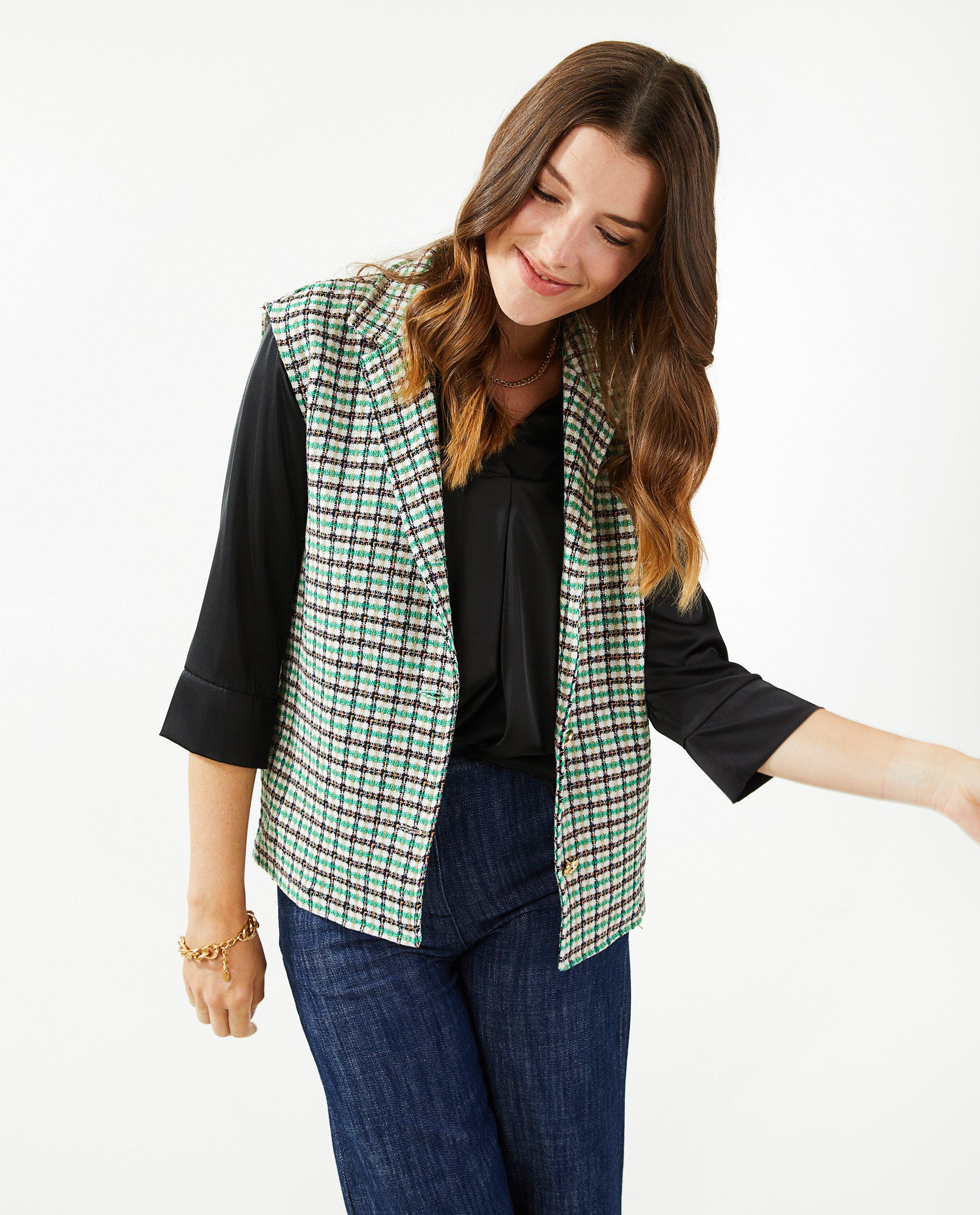 Blazers - Gilet met tweed